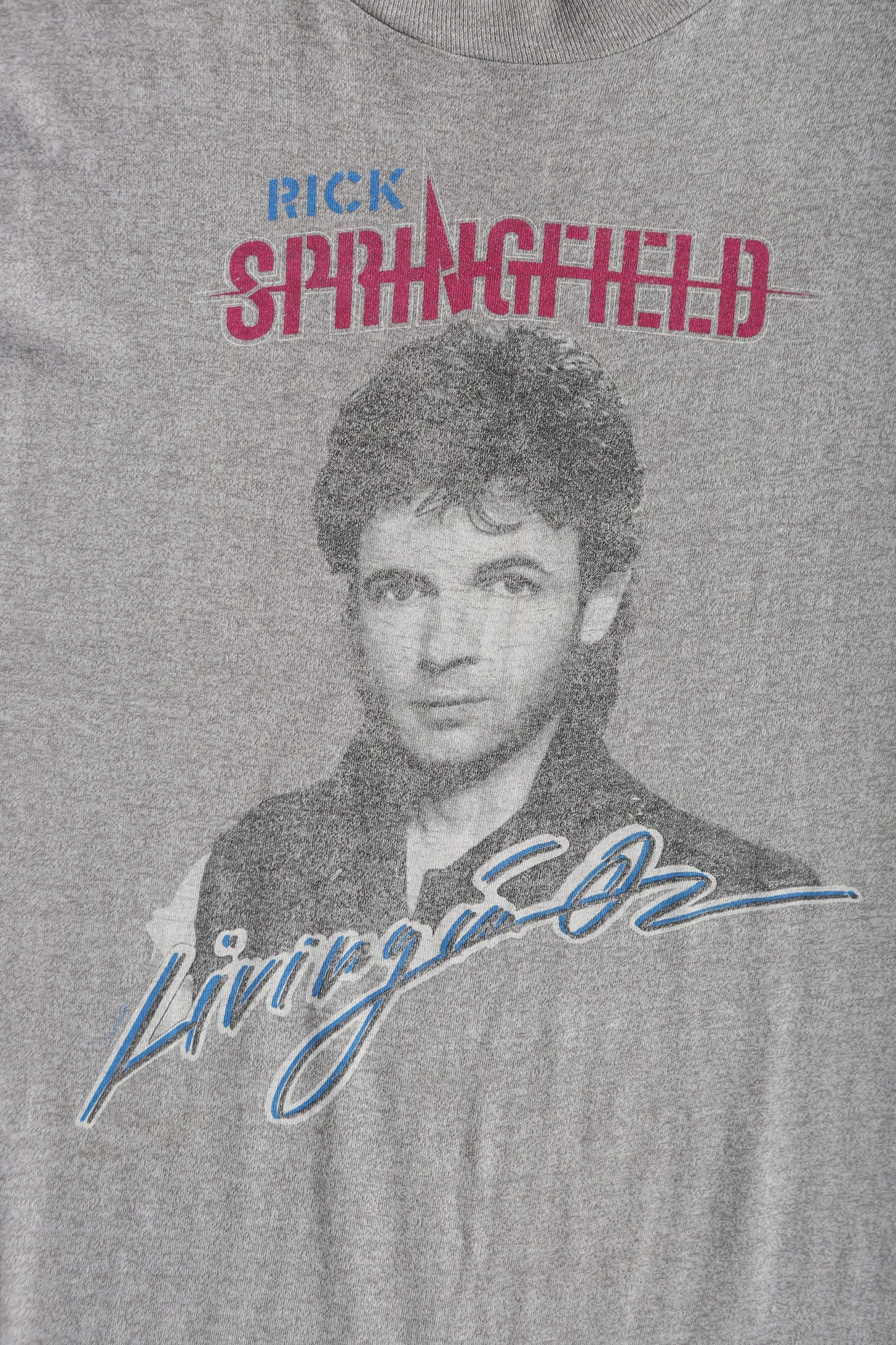 Vintage Rick Springfield Living 0Z / World Tour 1983