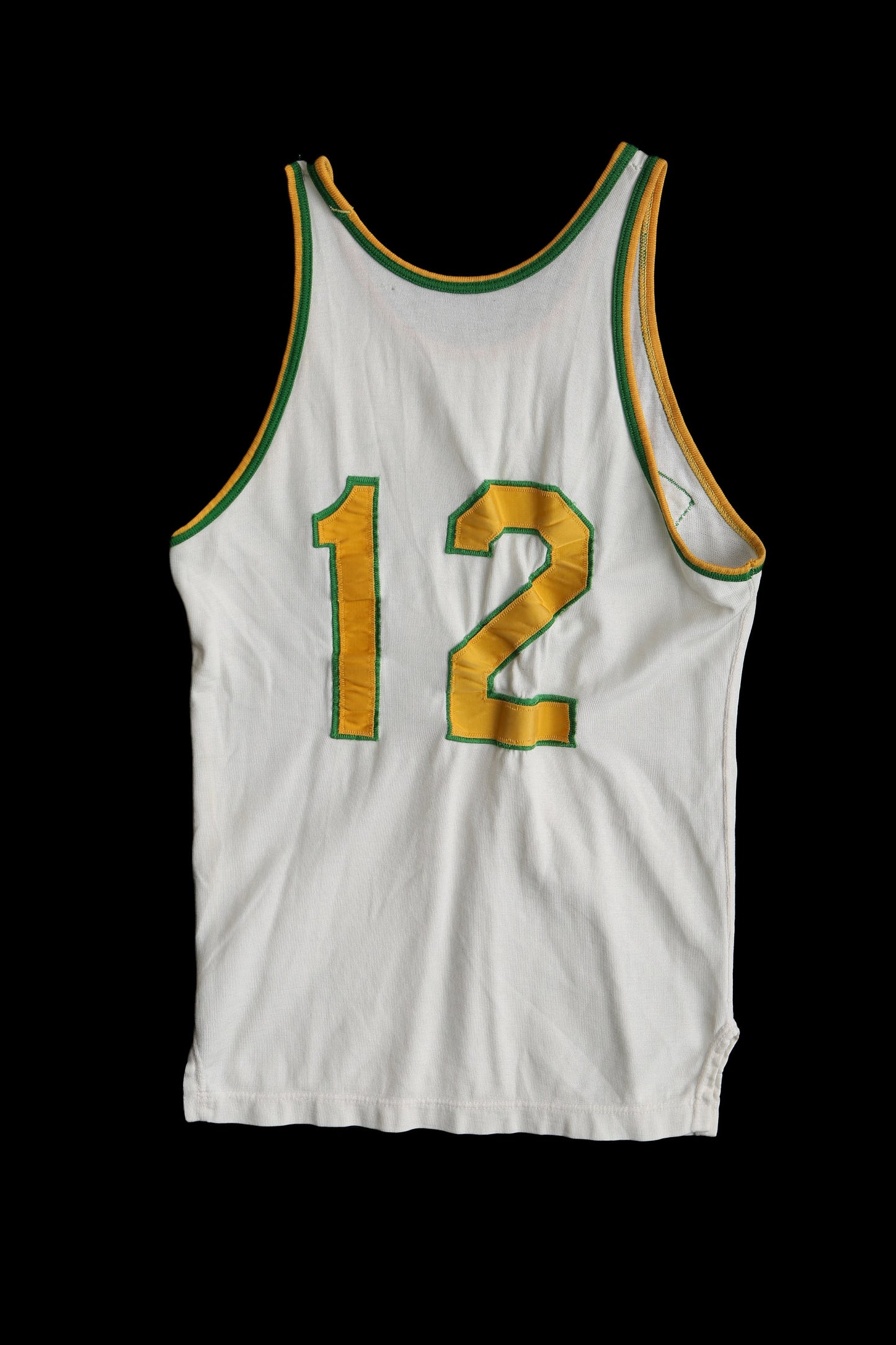 Vintage Basketball Jersey with 12 Borah Stitched Letters