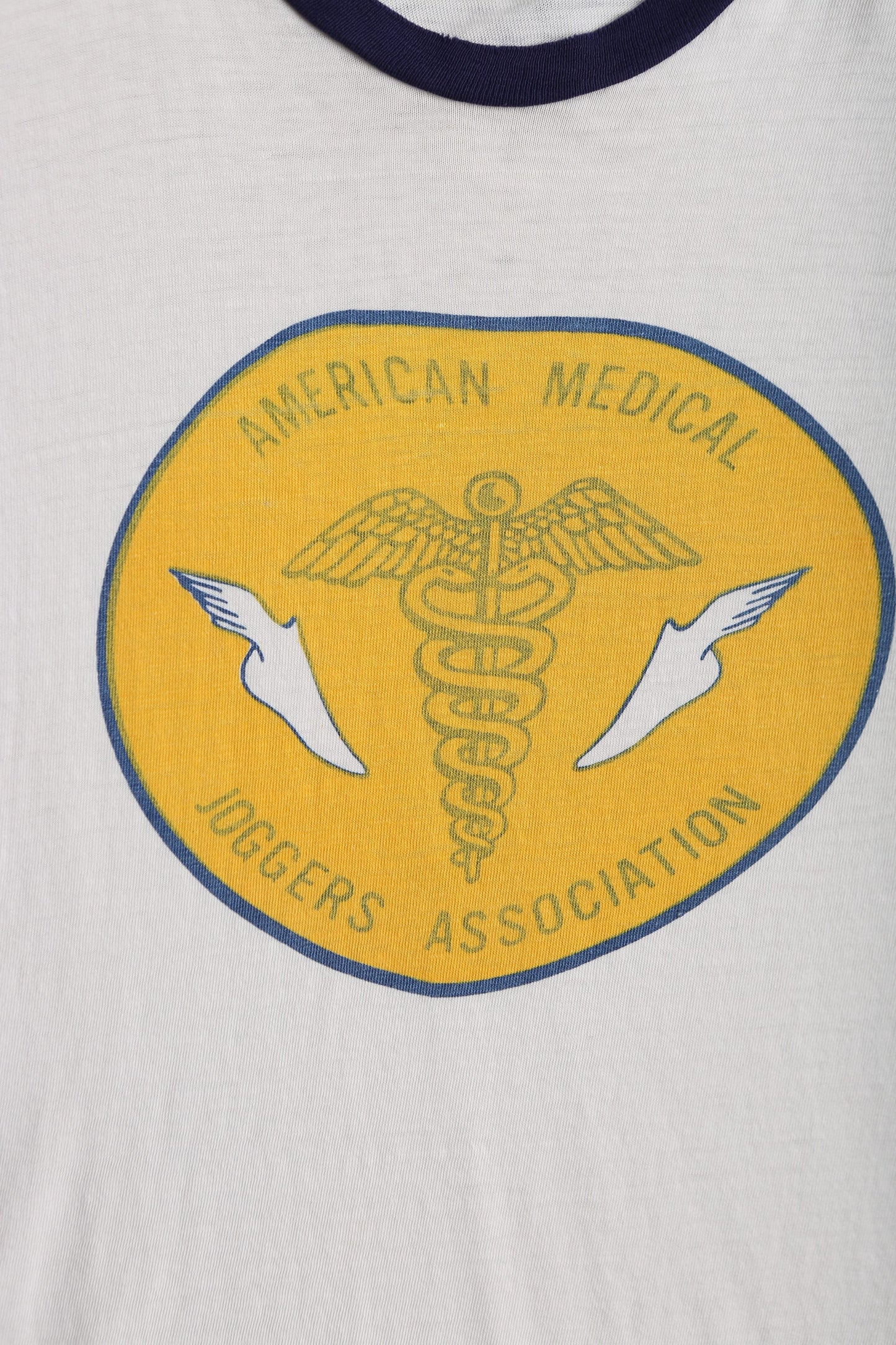 Vintage American Medical Joggers Association Chapion Graphic White T-shirt