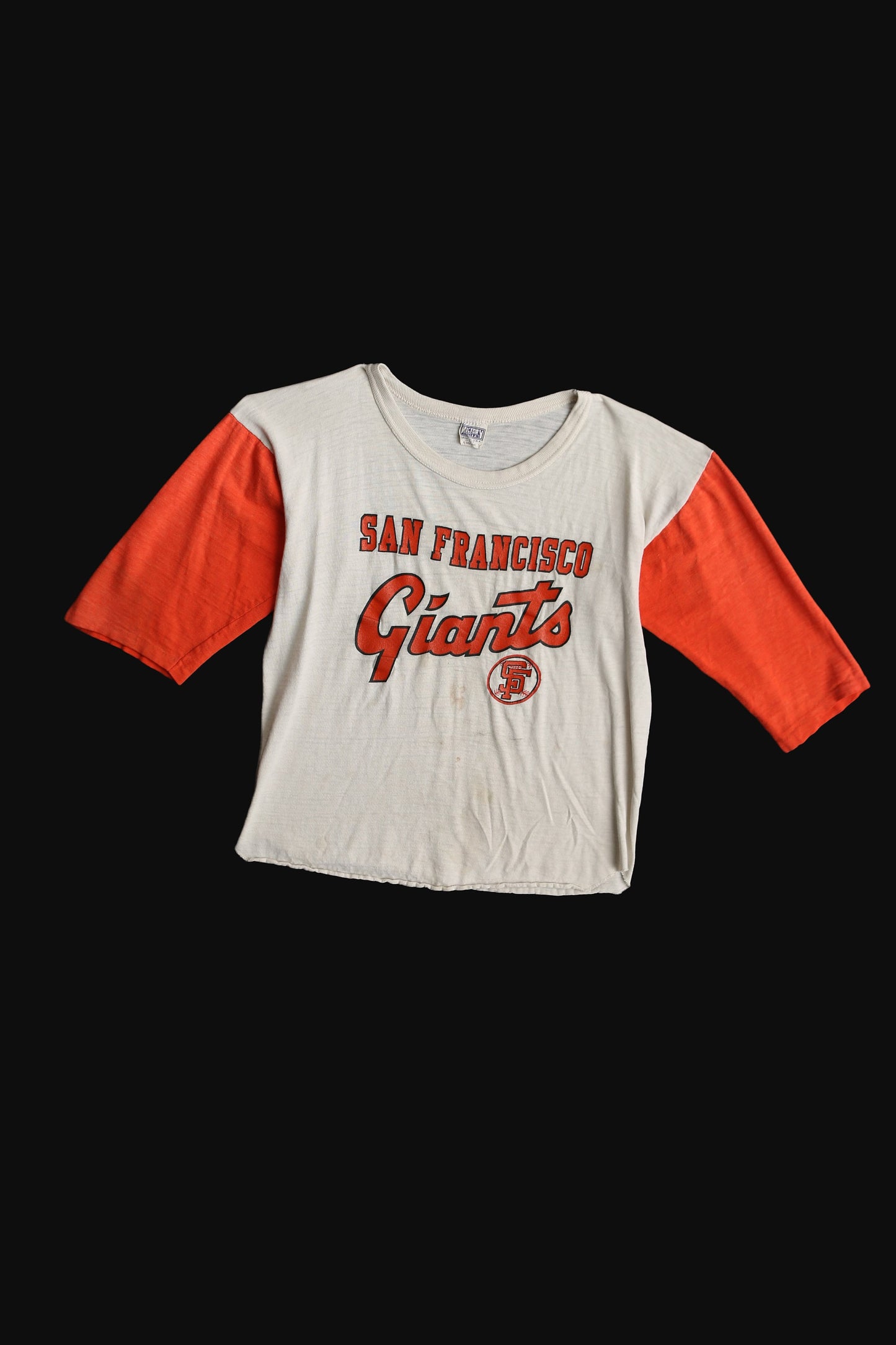 Vintage San Francisco Giants Graphic Baseball T-shirt - Victory Knits