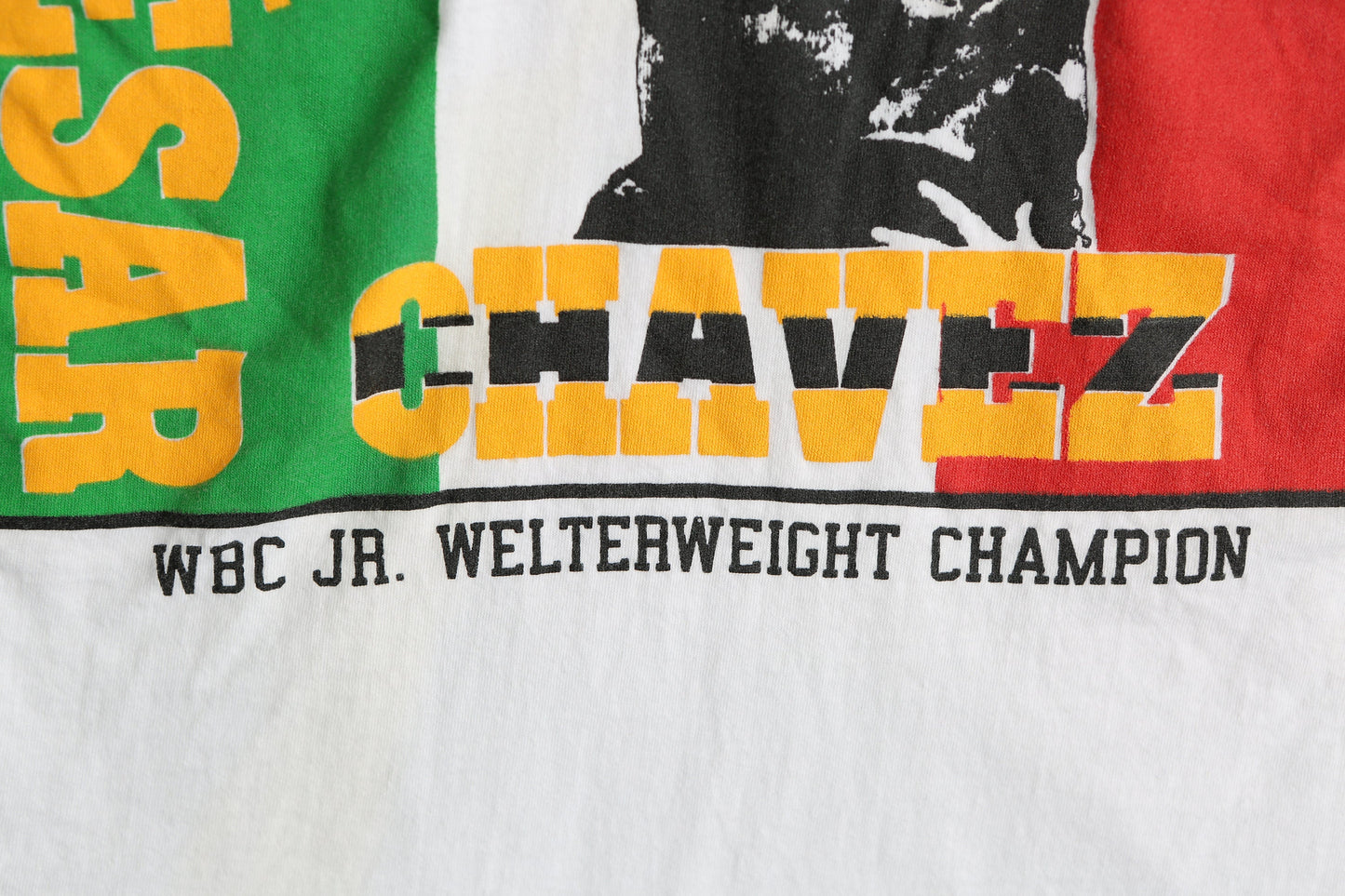Vintage Julio Cesar Chavez Boxing Graphic T-shirt - WBC Jr. Welterweight Champion