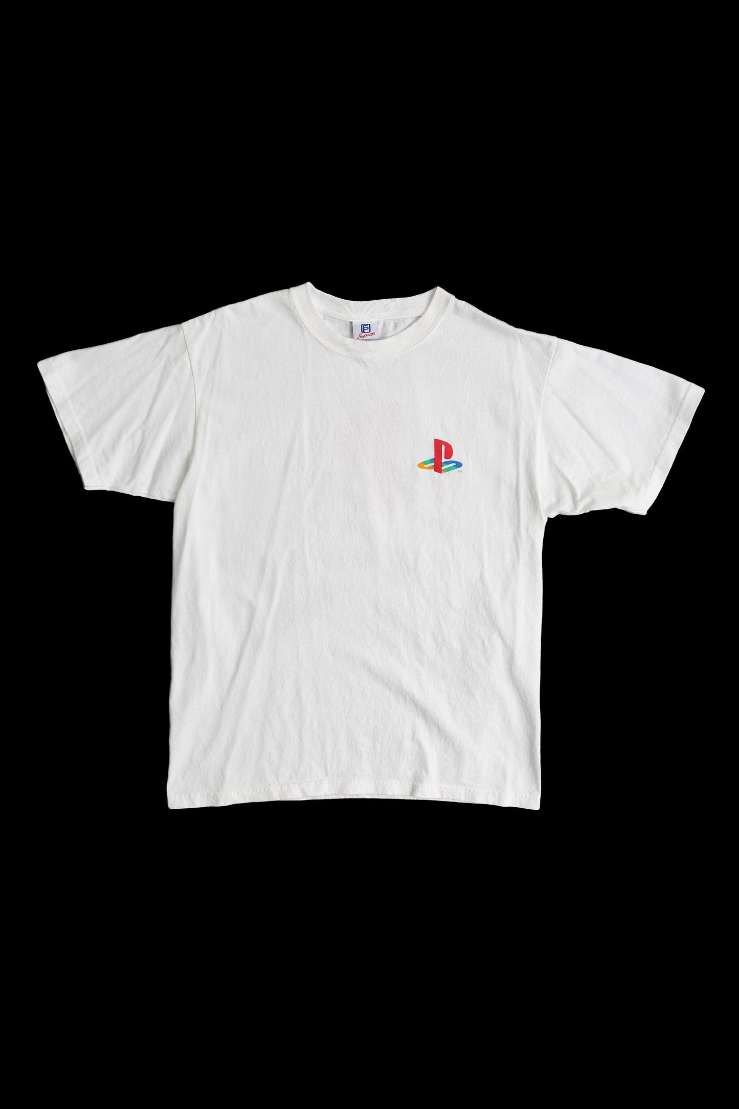 Vintage PlayStation White Graphic T-shirt