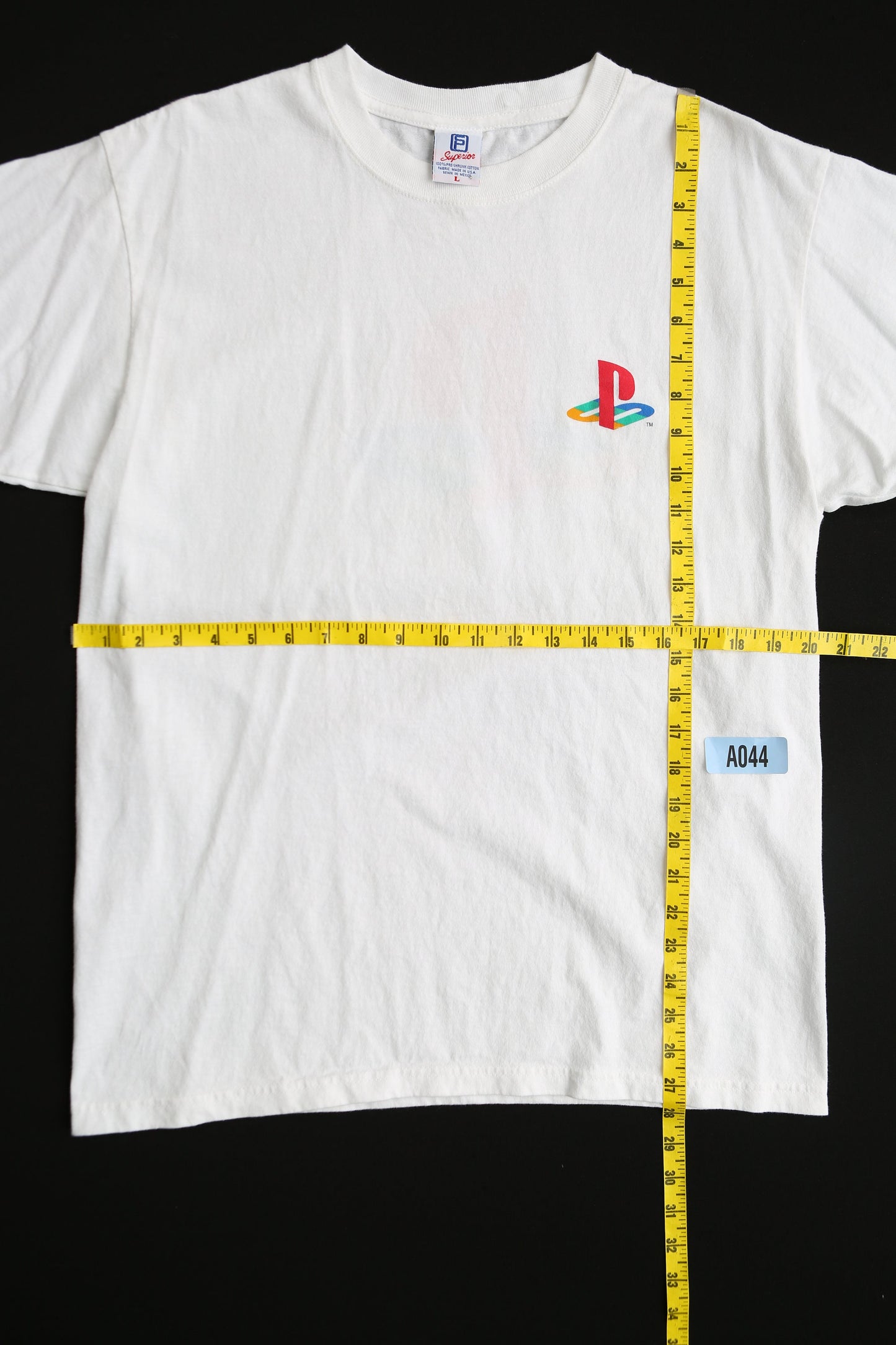 Vintage PlayStation White Graphic T-shirt