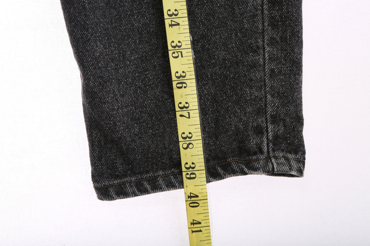 Vintage 550 Levi's Black Denim Pants / Made in USA / Ear 1980's - 1990's