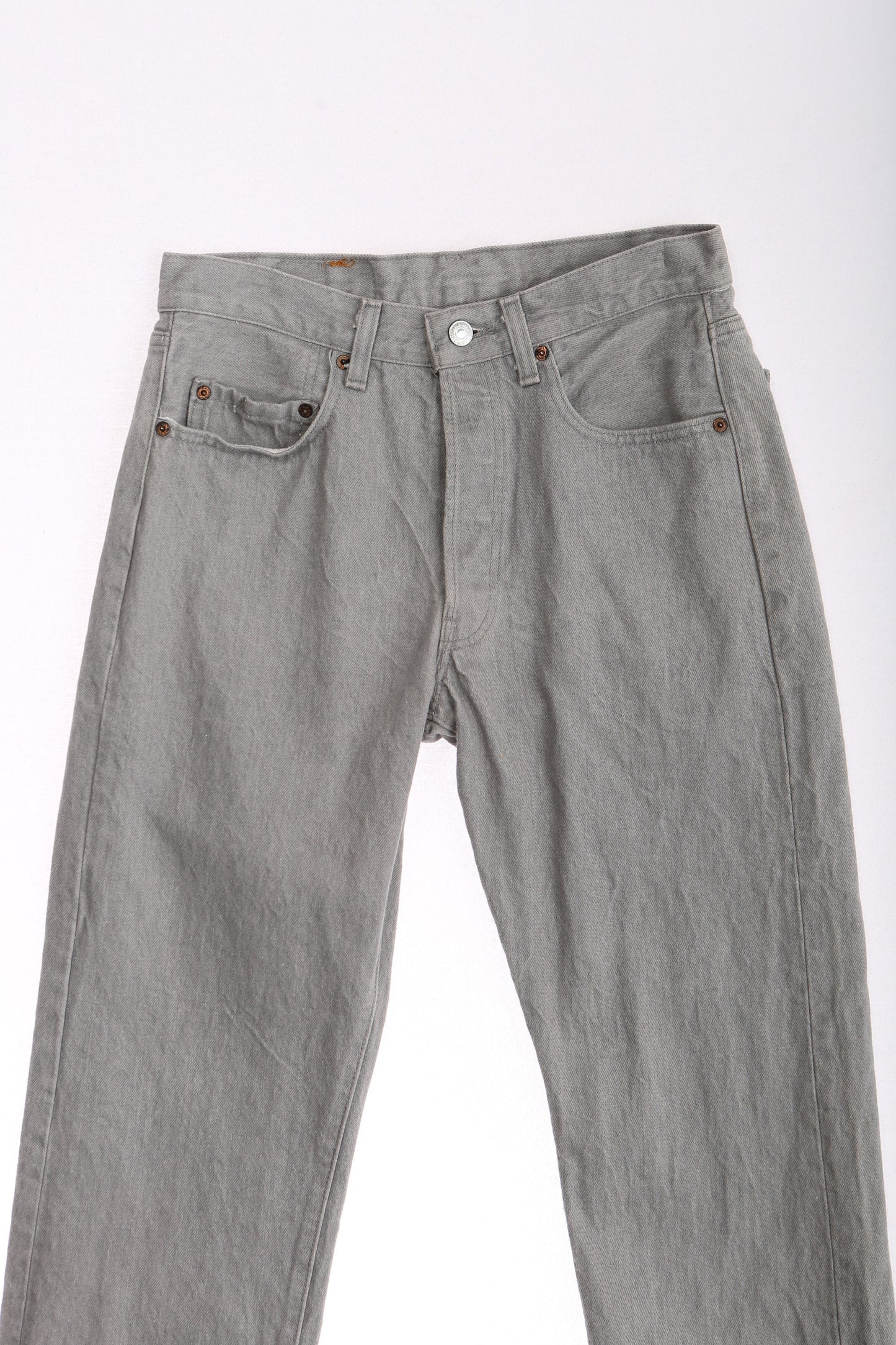 Vintage 501 Levi's Gray Denim Pants