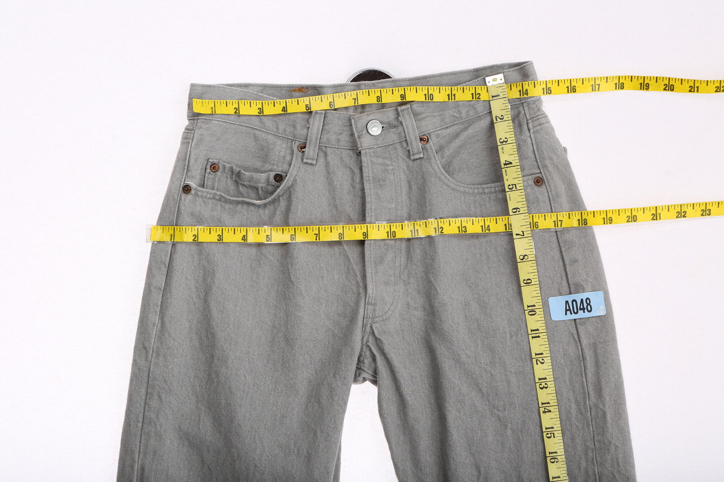 Vintage 501 Levi's Gray Denim Pants