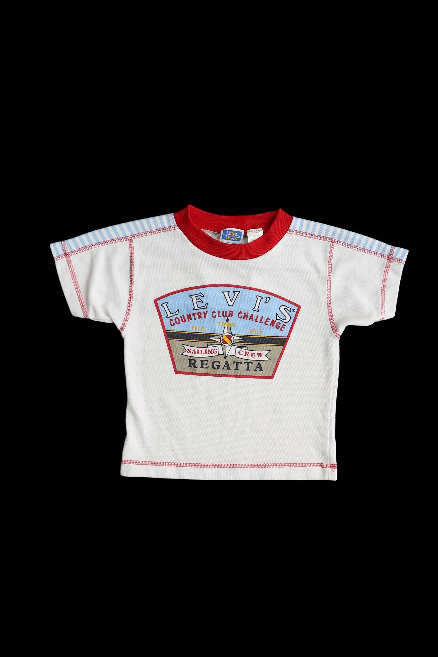 Vintage Kids Levi's Graphic T-shirt - Country Club Challenge Print