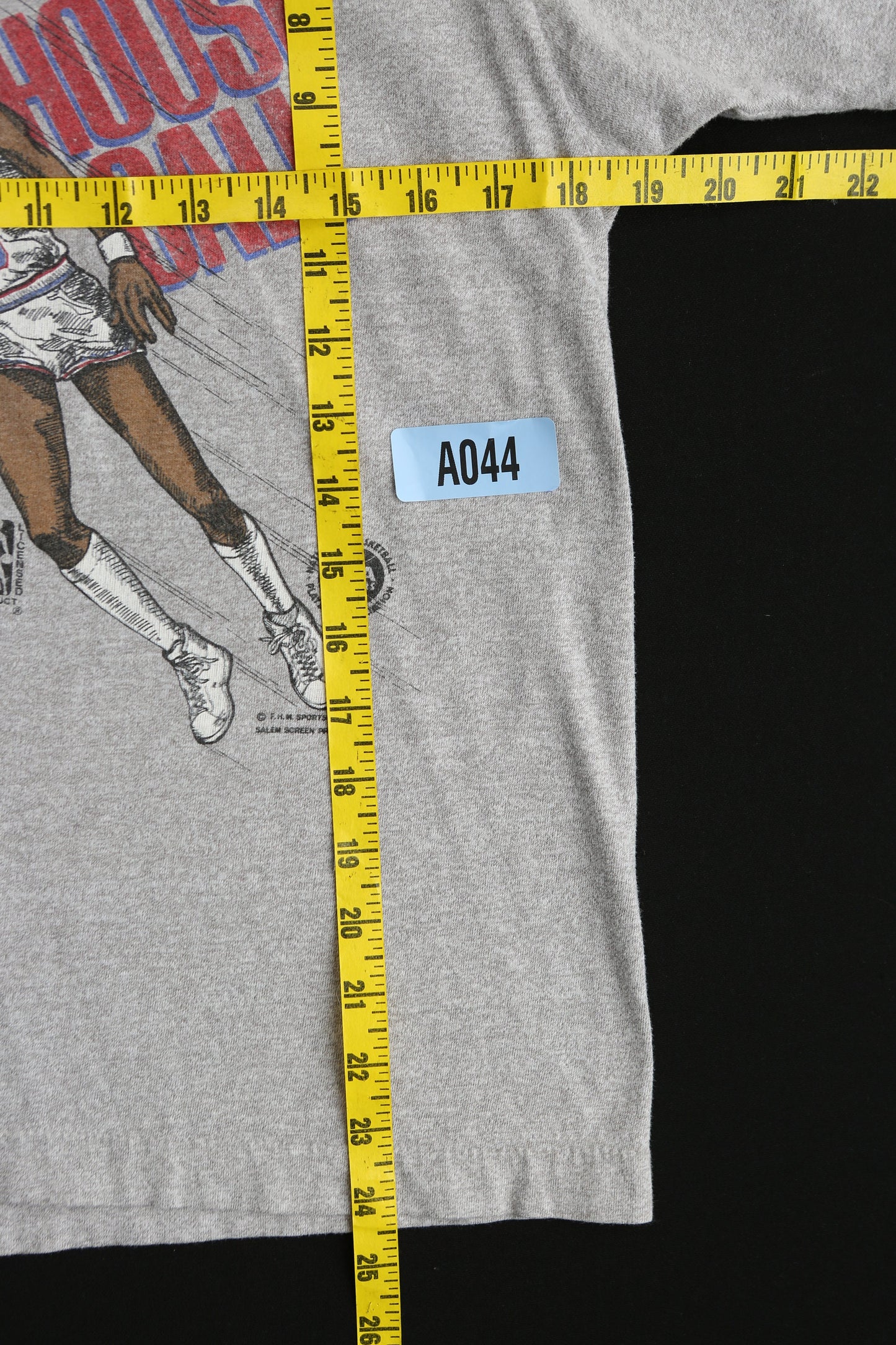 Vintage Dr. J's Last House Call Sixers Basketball Gray Graphic T-shirt