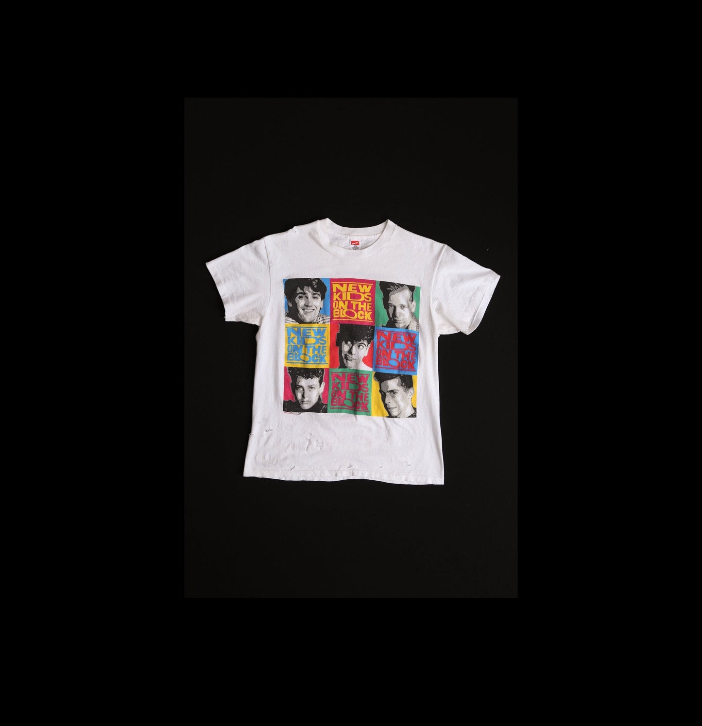 The New Kids on the Block Tour White Graphic T-shirt