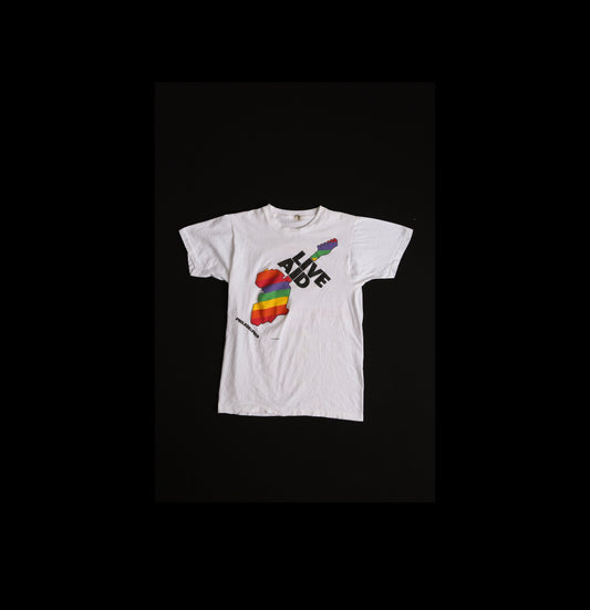Live Aid Philadelphia Feed the World - Live Aid USA and UK July 13, 1985, Graphic T-shirt