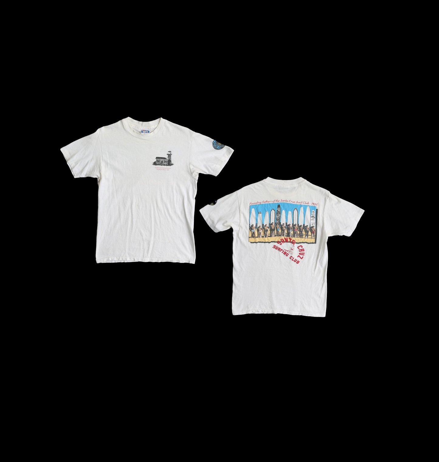 Santa Cruz Surfing Club Vintage Graphic T-shirt