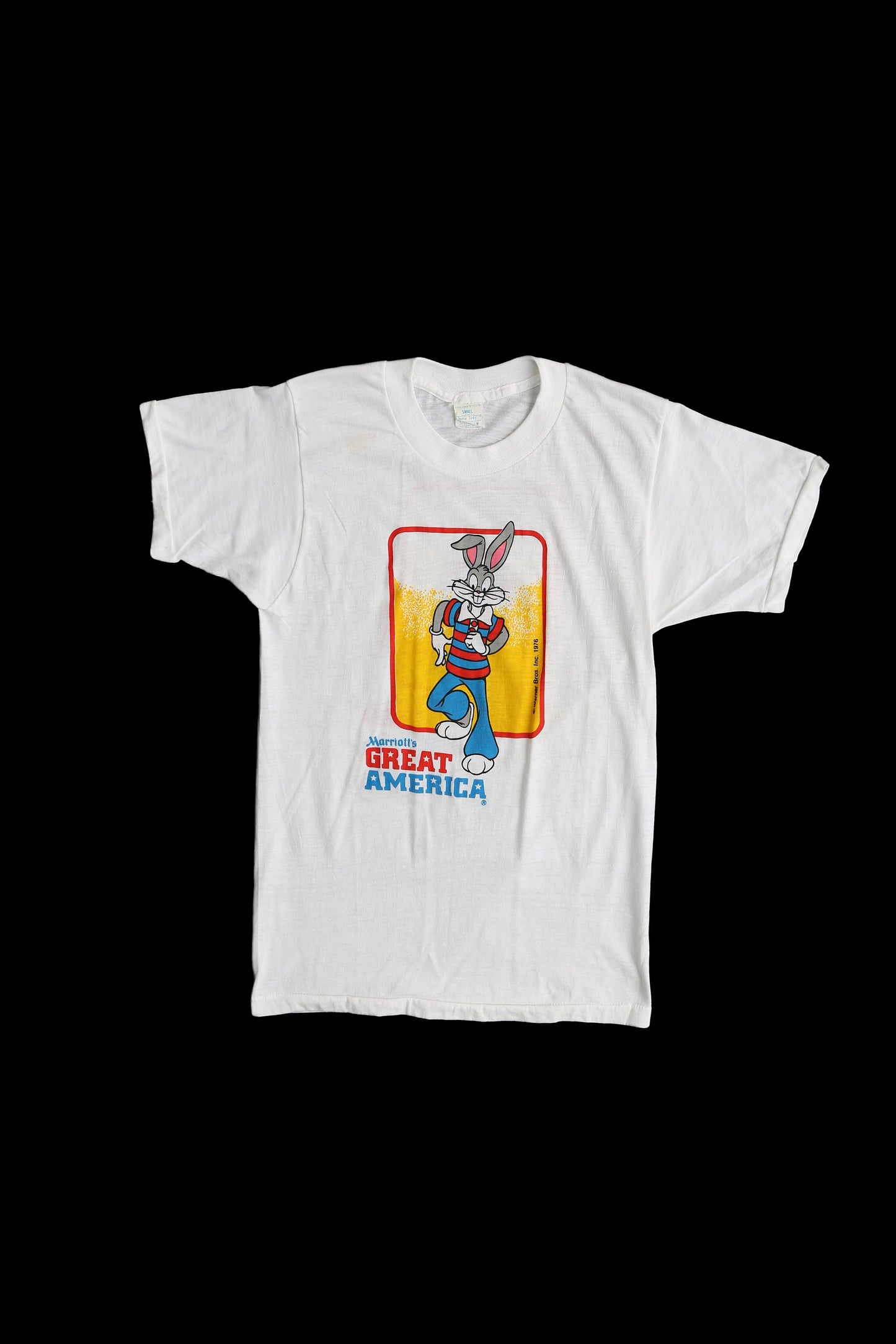 Vintage Cartoon Graphic T-shirt - Marriot's Great America