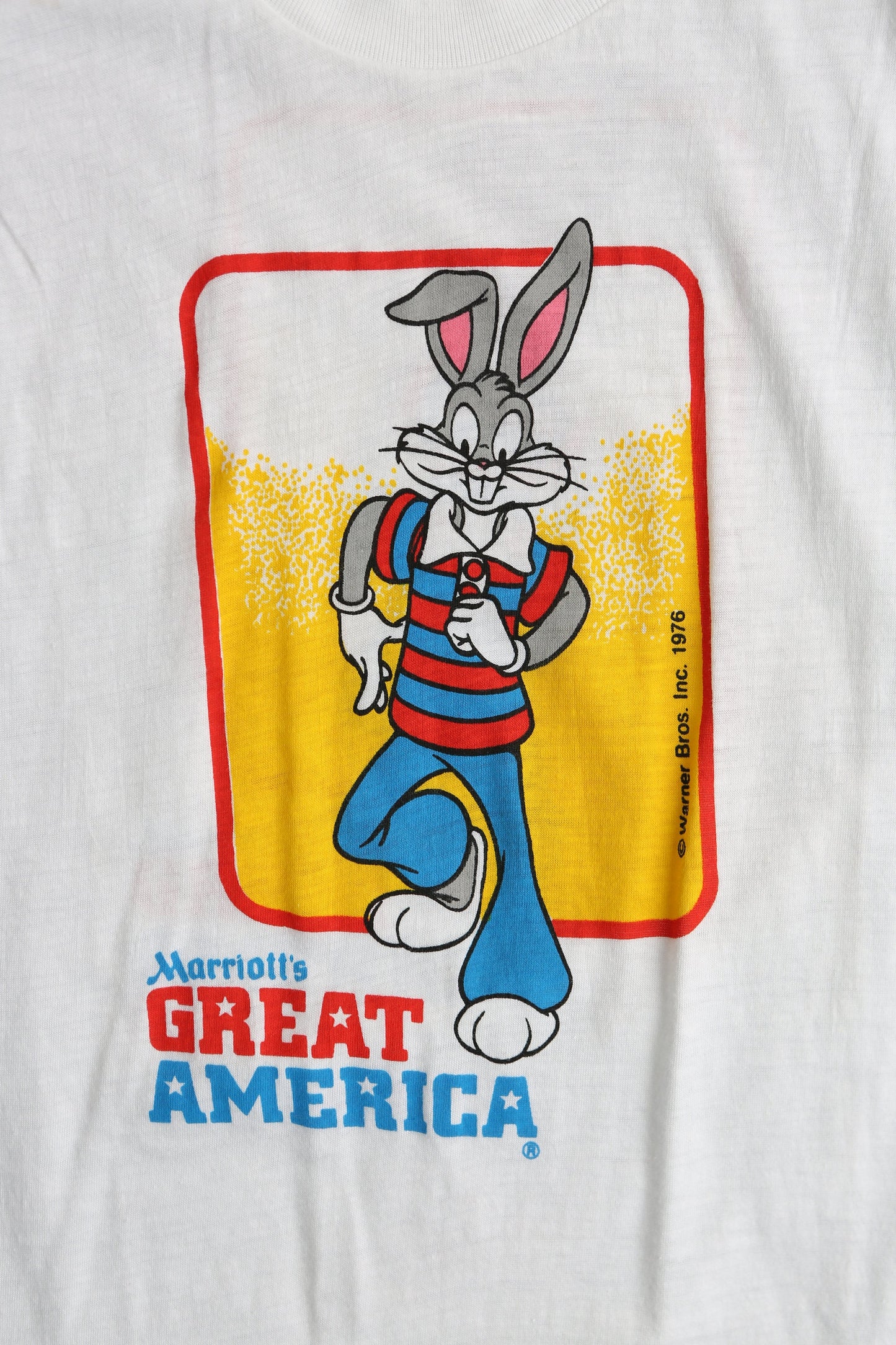 Vintage Cartoon Graphic T-shirt - Marriot's Great America