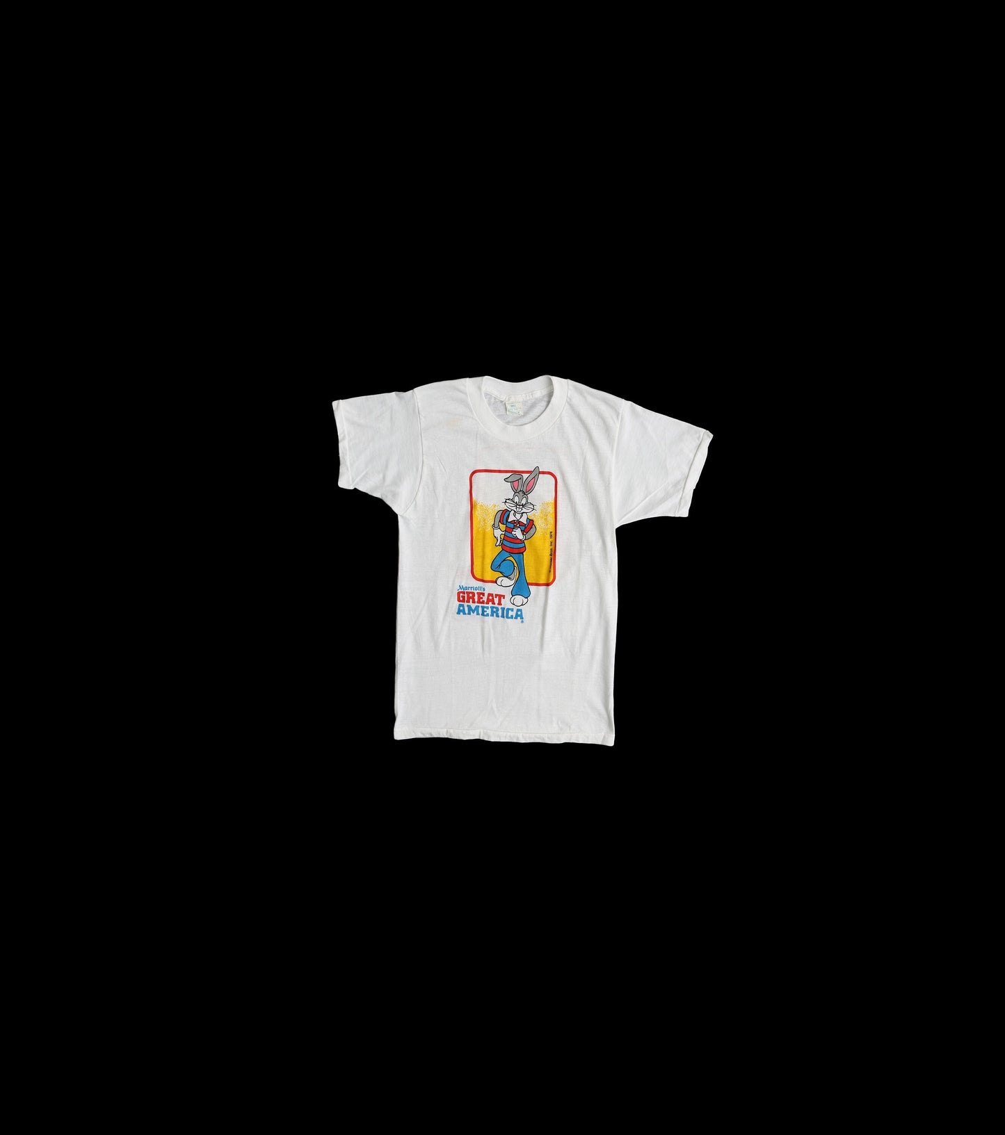 Vintage Cartoon Graphic T-shirt - Marriot's Great America