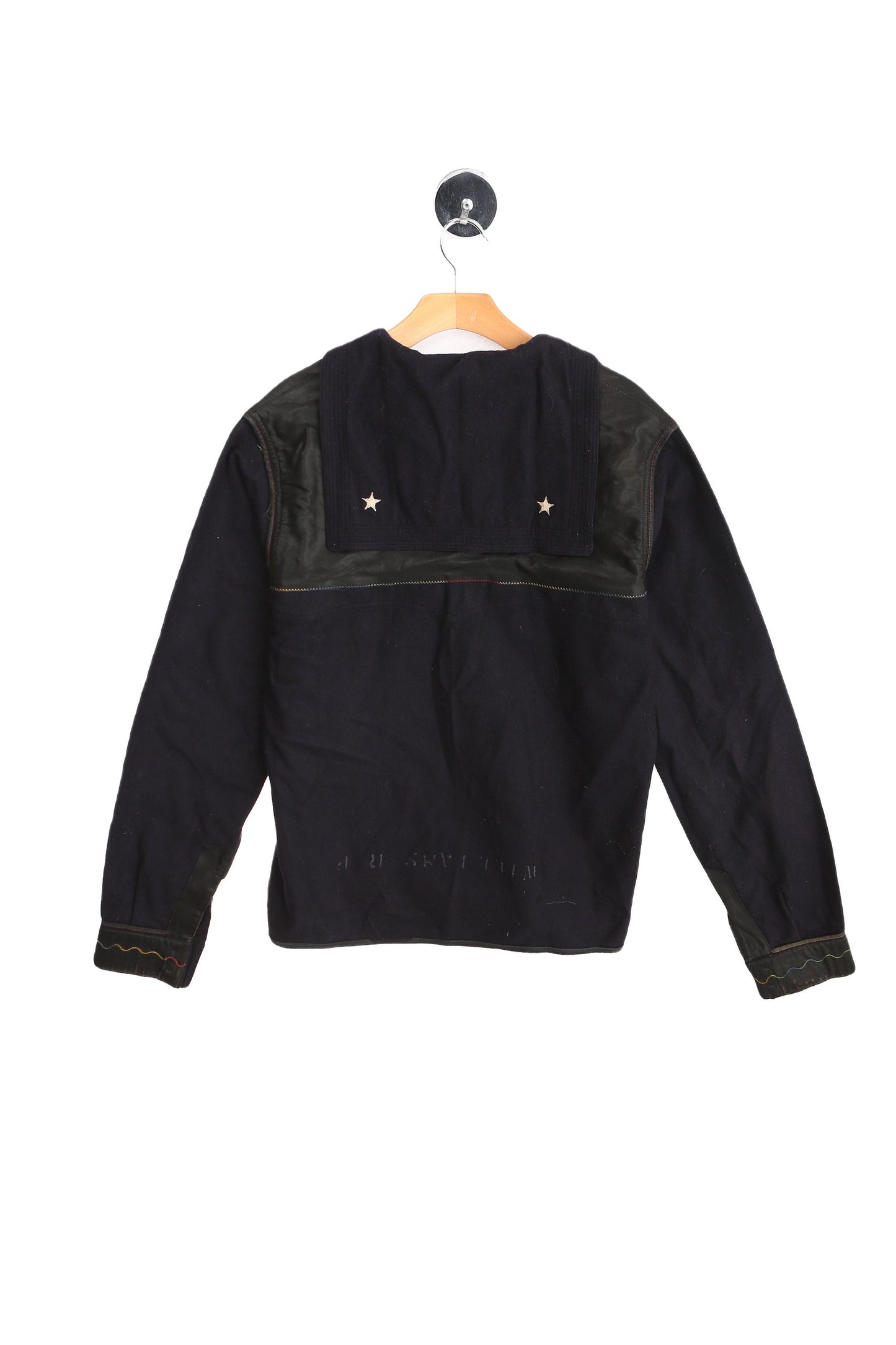 Vintage Sailor Blue Long Sleeve Shirt by The Seafarer