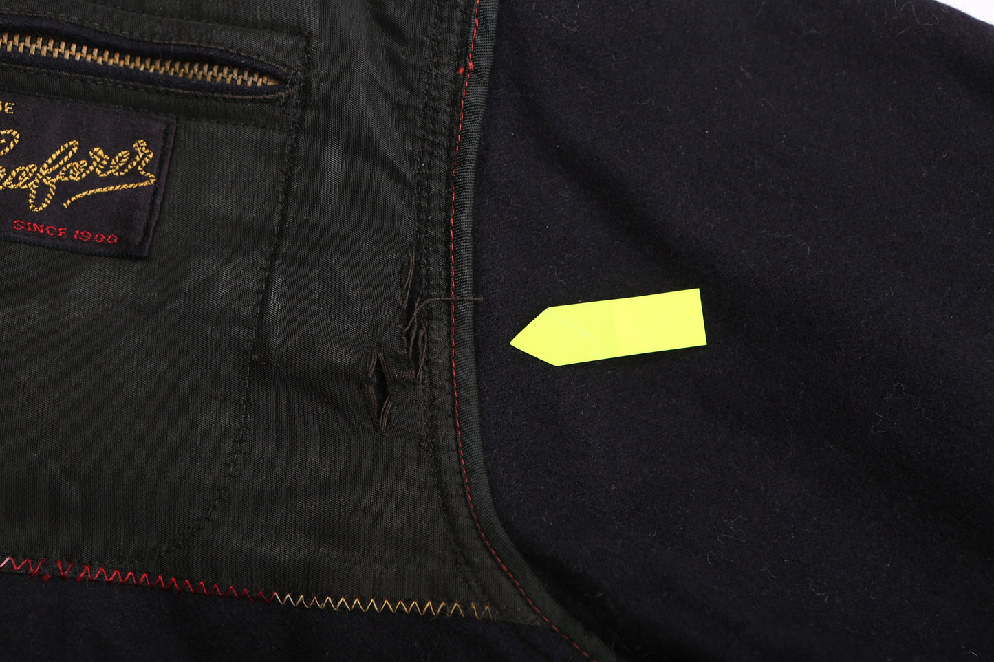 Vintage Sailor Blue Long Sleeve Shirt by The Seafarer