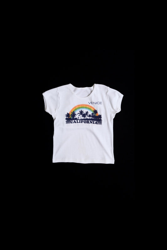 California Print Vintage Women T-shirt