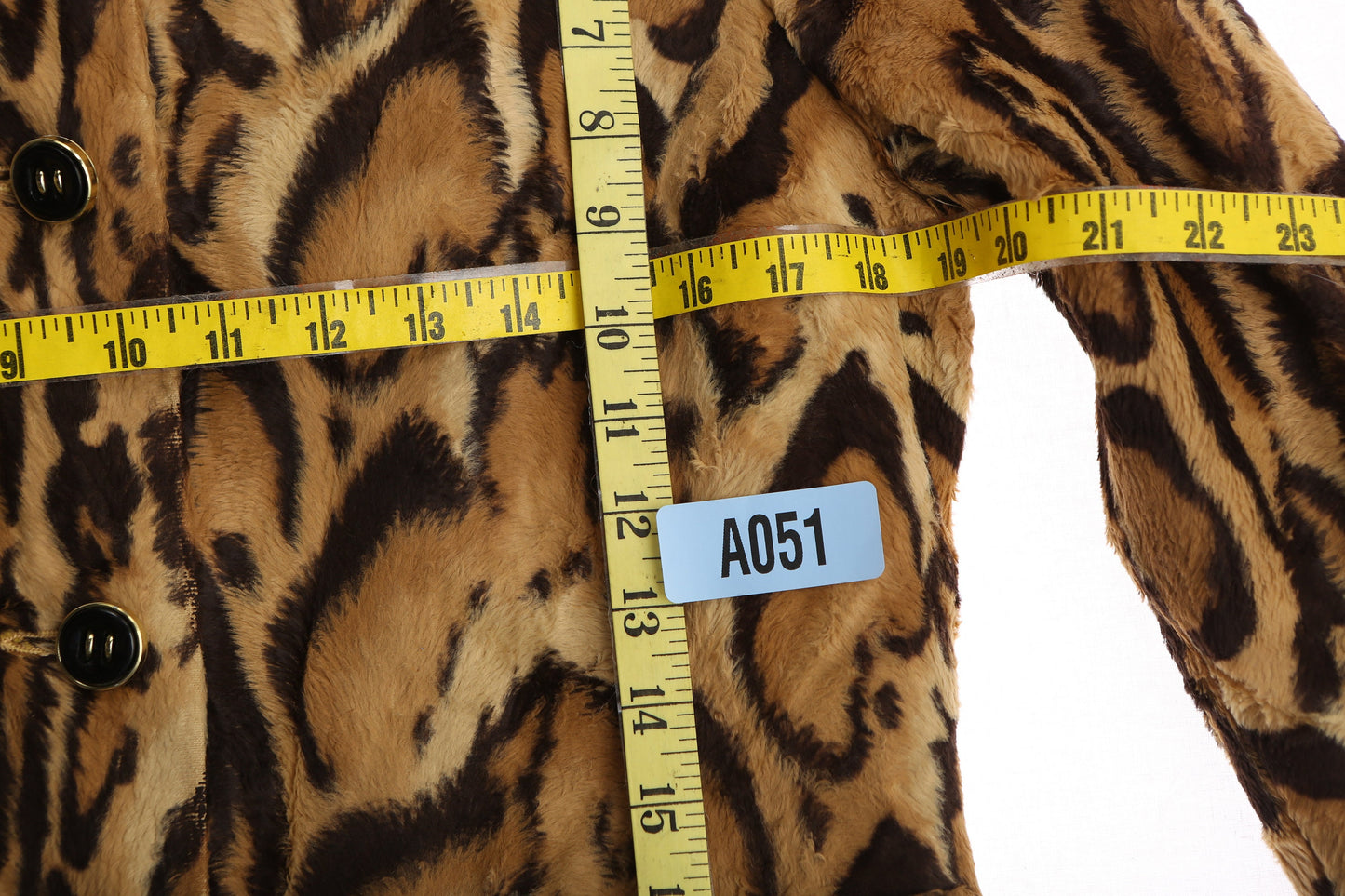 Vintage 1970's Women Animal Print Coat by Manimals of Greenlea