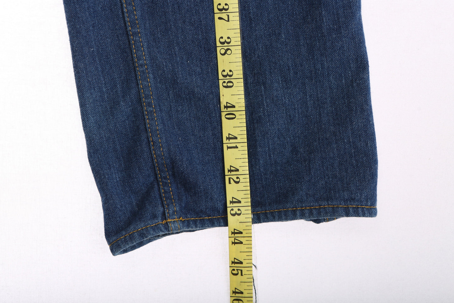 70s Women Blue Denim Pants by BON BON