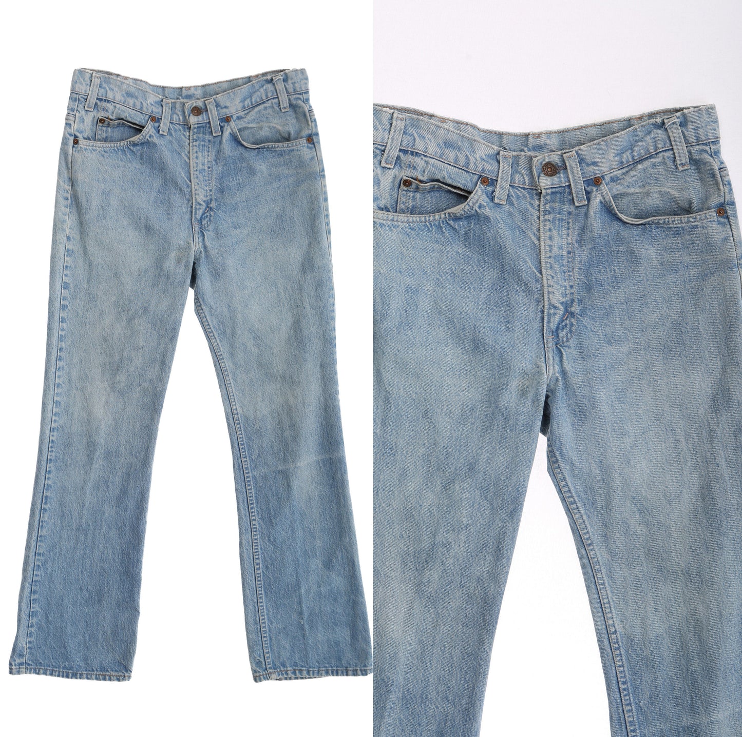 Vintage Levi's Denim Pants / Orange Tab / Era 1970's - 1980's