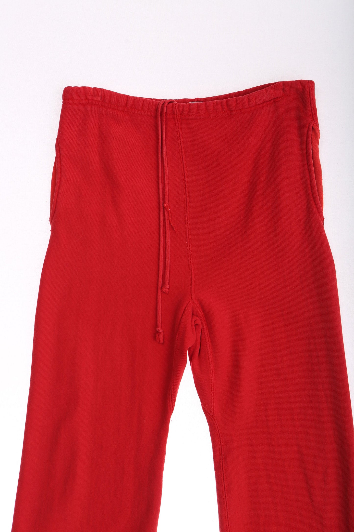 Vintage Champion Red Sweatpants / Era 1980's - 1990's