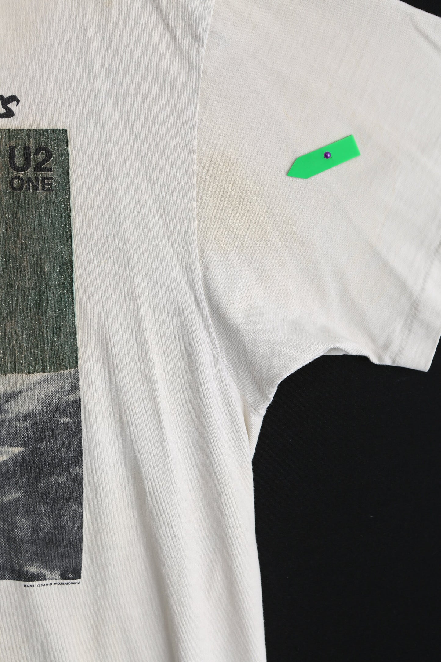 Vintage U2 One T-shirt - Smell the Flowers While You Can