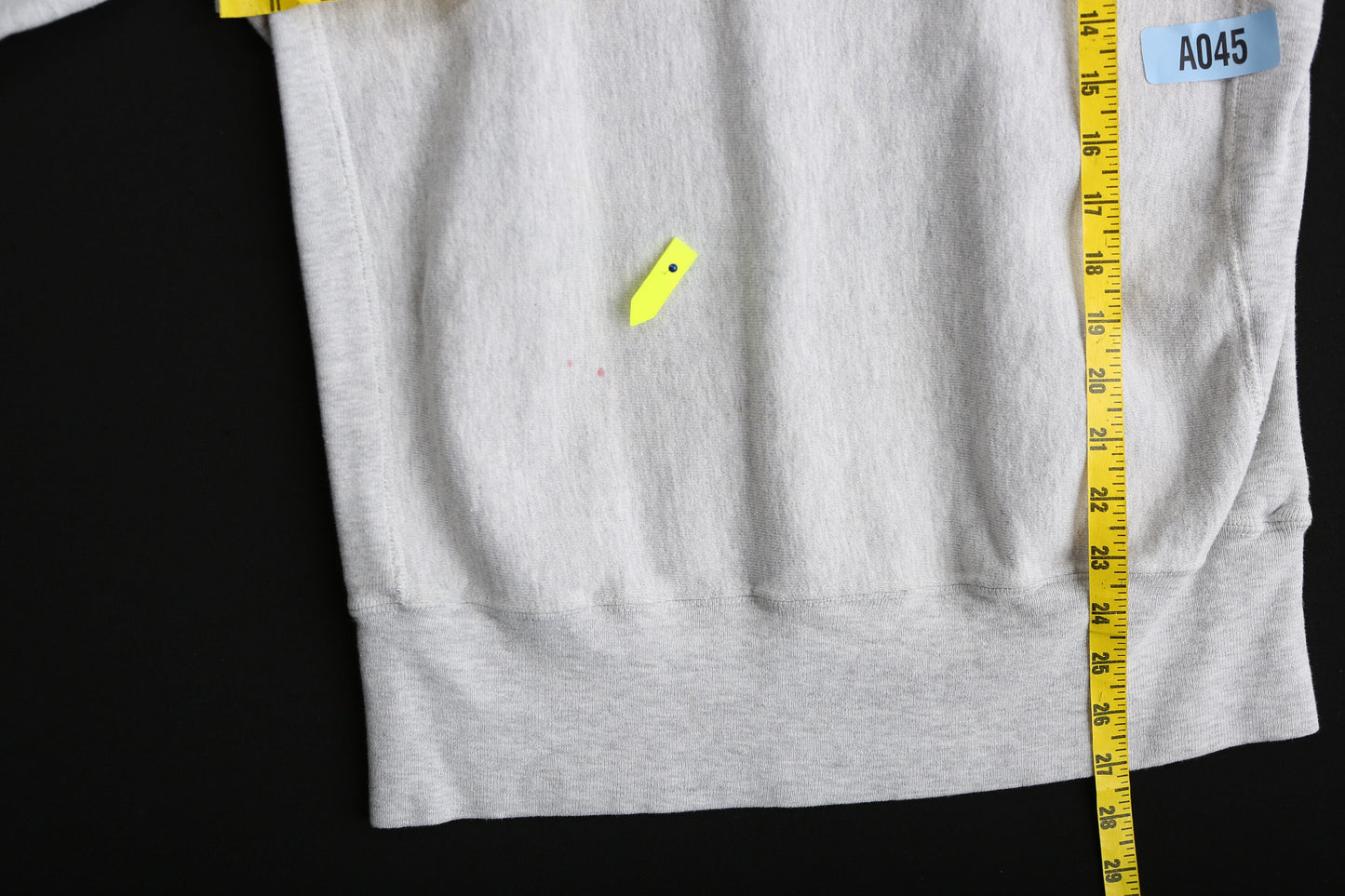 Vintage Champion crew Neck Gray Sweatshirt with Smith Print