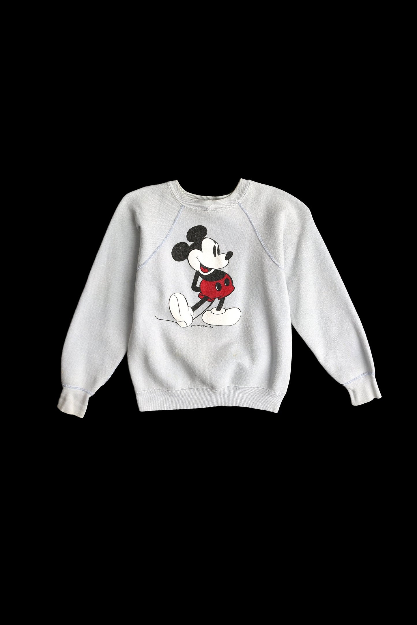 Vintage Mickey Mouse Graphic Sweatshirt - Era 1970's to 1980's