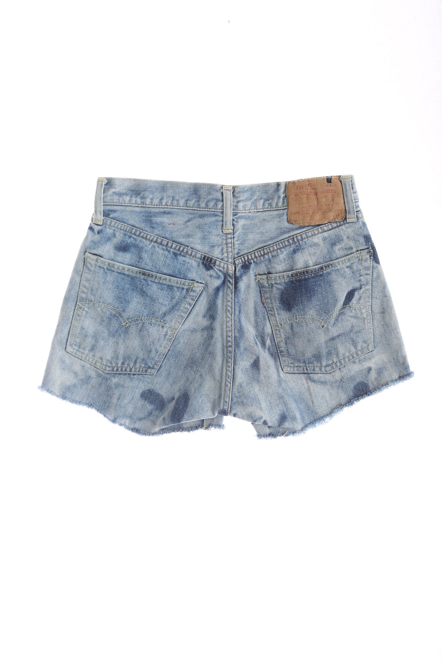 Levi's Bleached Denim Shorts