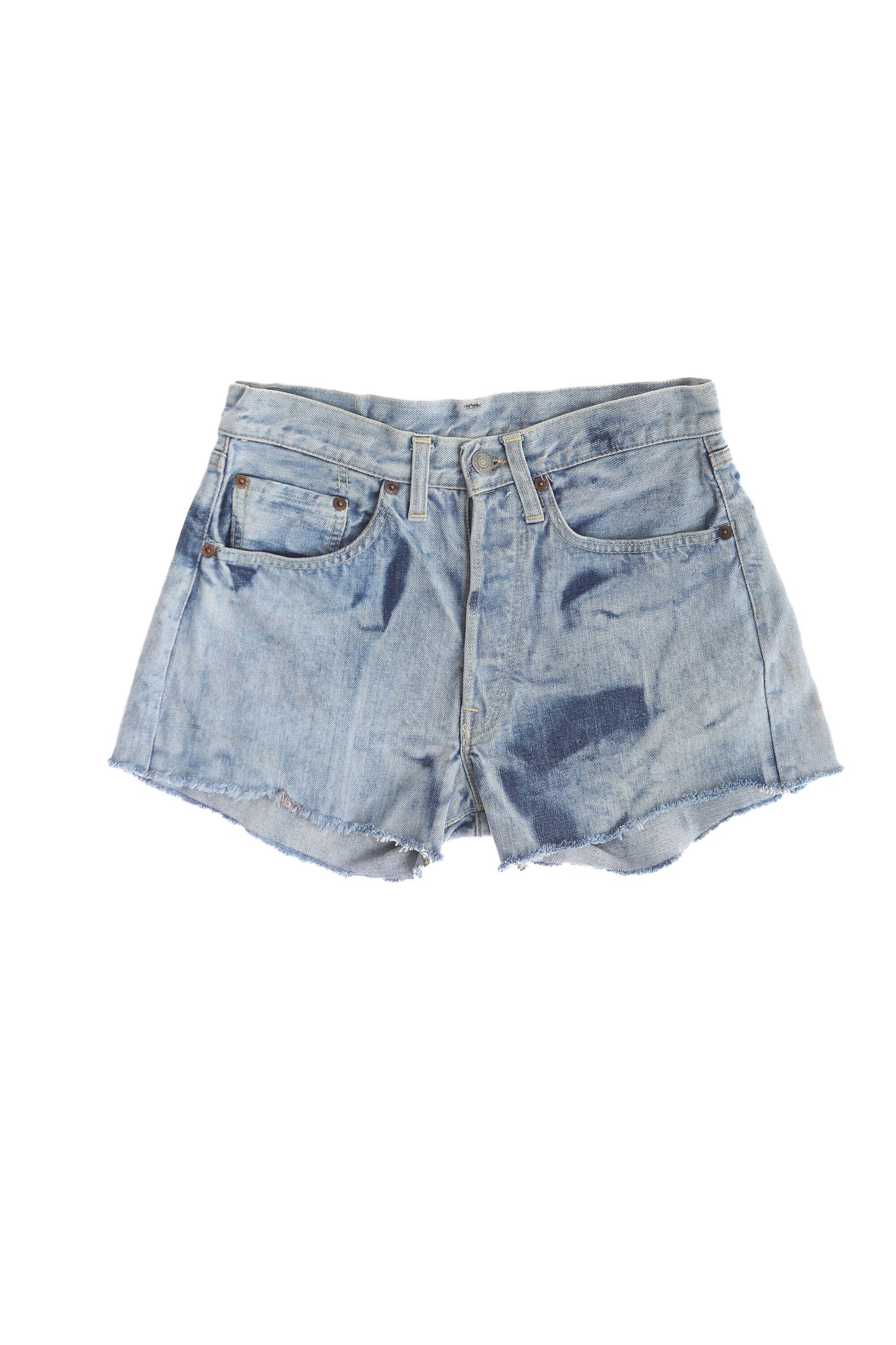 Levi's Bleached Denim Shorts