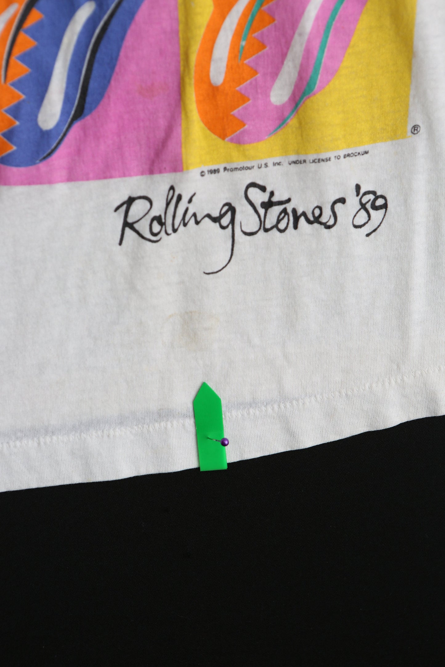 Vintage Rolling Stones T-shirt - 1989 North American Tour
