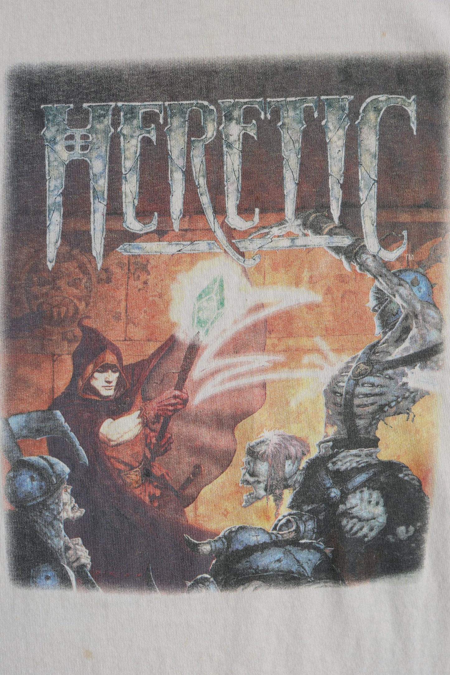 Vintage Heretic PC Game Graphic T-shirt