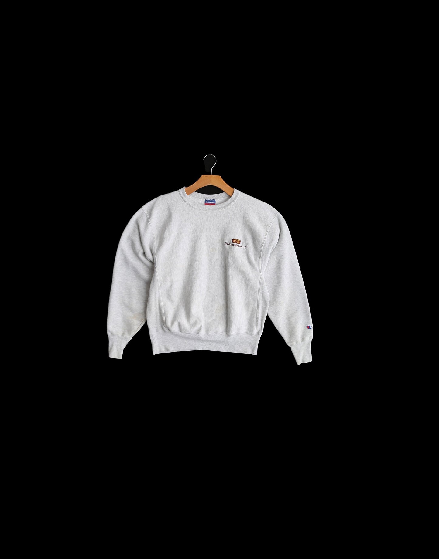 Champion Crew Neck Gray Sweatshirt