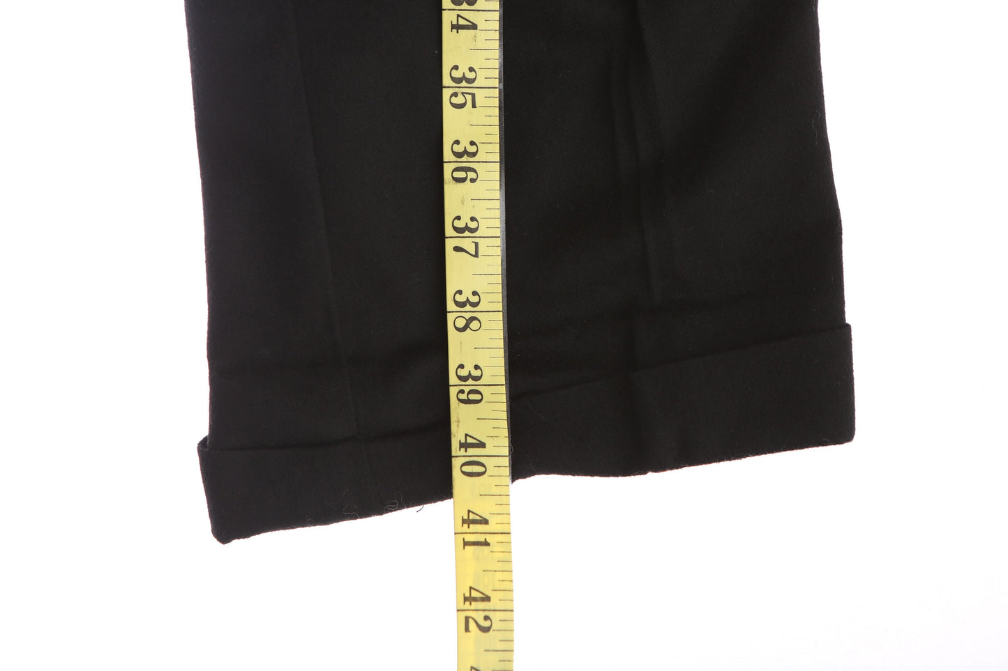 Vintage High Waist Black Trousers / Marching Band Style / Era 1940's - 1950's