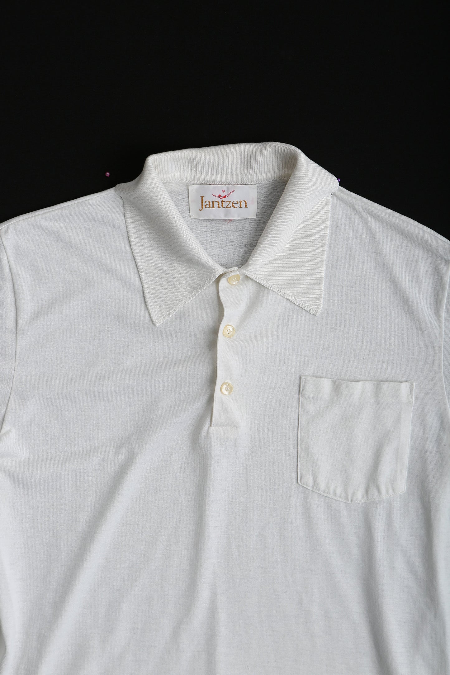 Vintage Polo Shirt by Jantzen - Era 1970's - 1980's