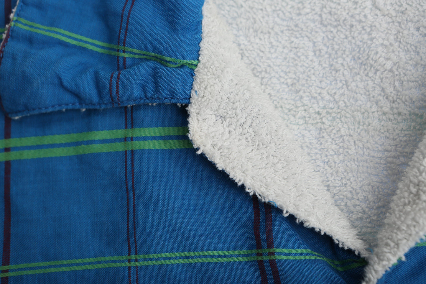 Vintage Men's Towel Shirt / Terrycloth Inner Lining / Era 50s - 60s / Catalina Martin