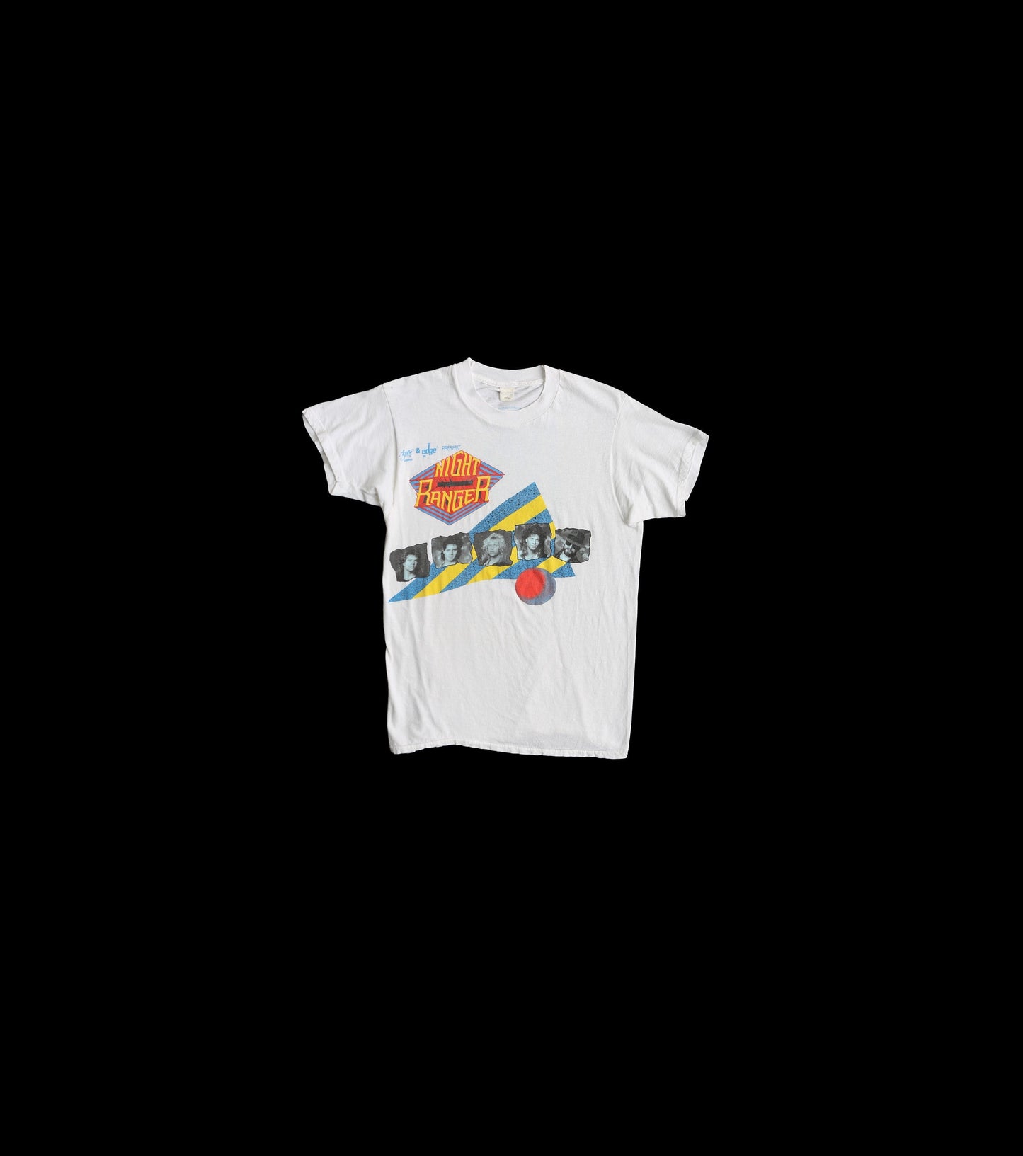 Vintage night Ranger Rock T-shirt / Big Life World Tour
