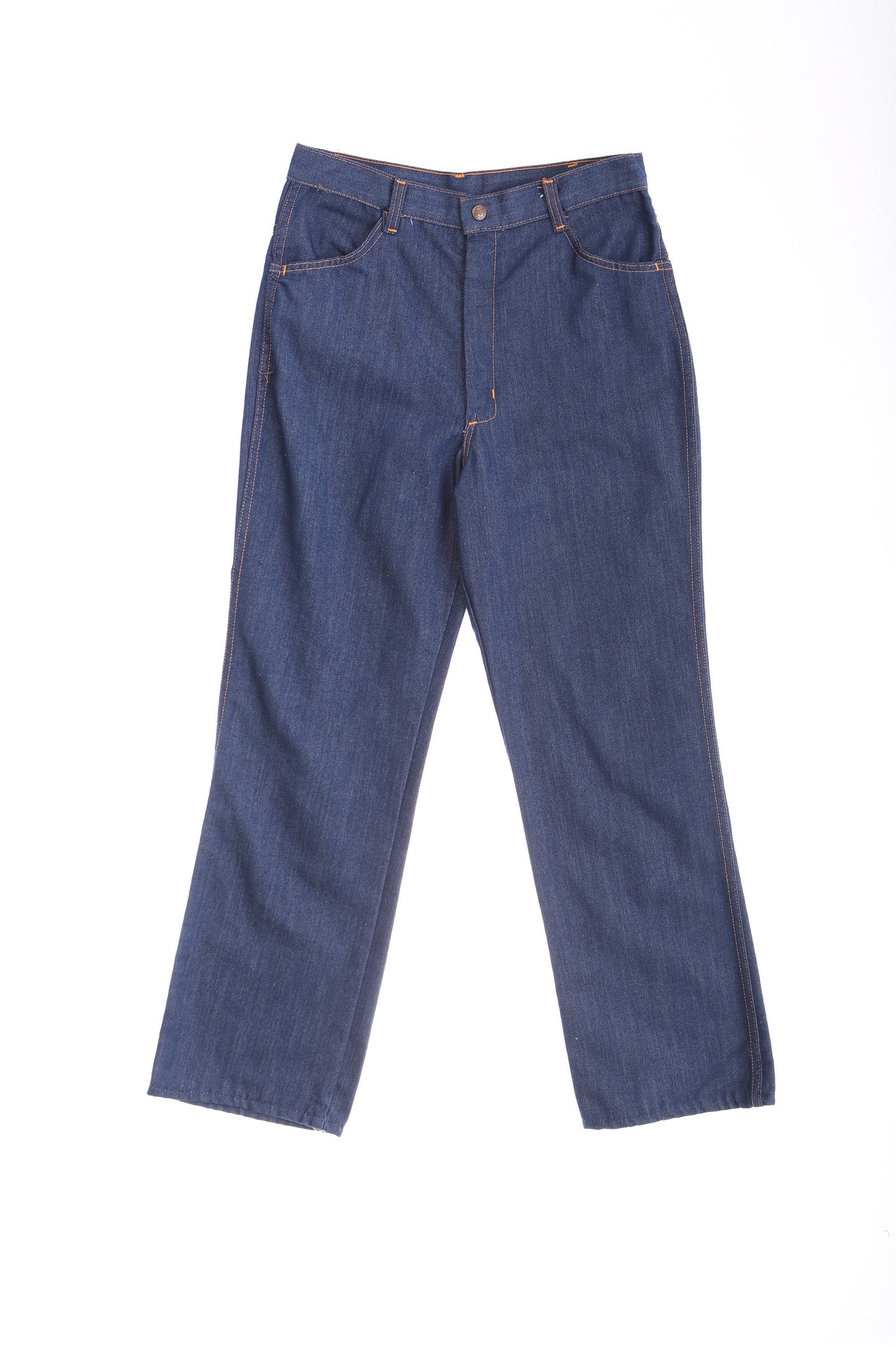 Vintage 1970's Blue Women's Casual Pants by Tough-Skins