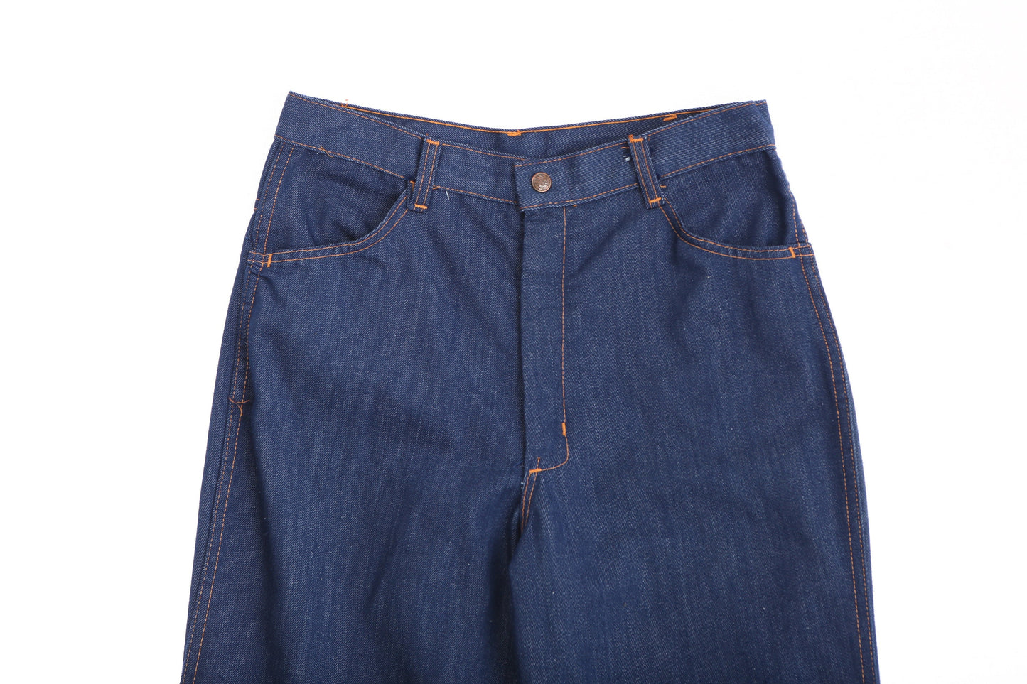 Vintage 1970's Blue Women's Casual Pants by Tough-Skins
