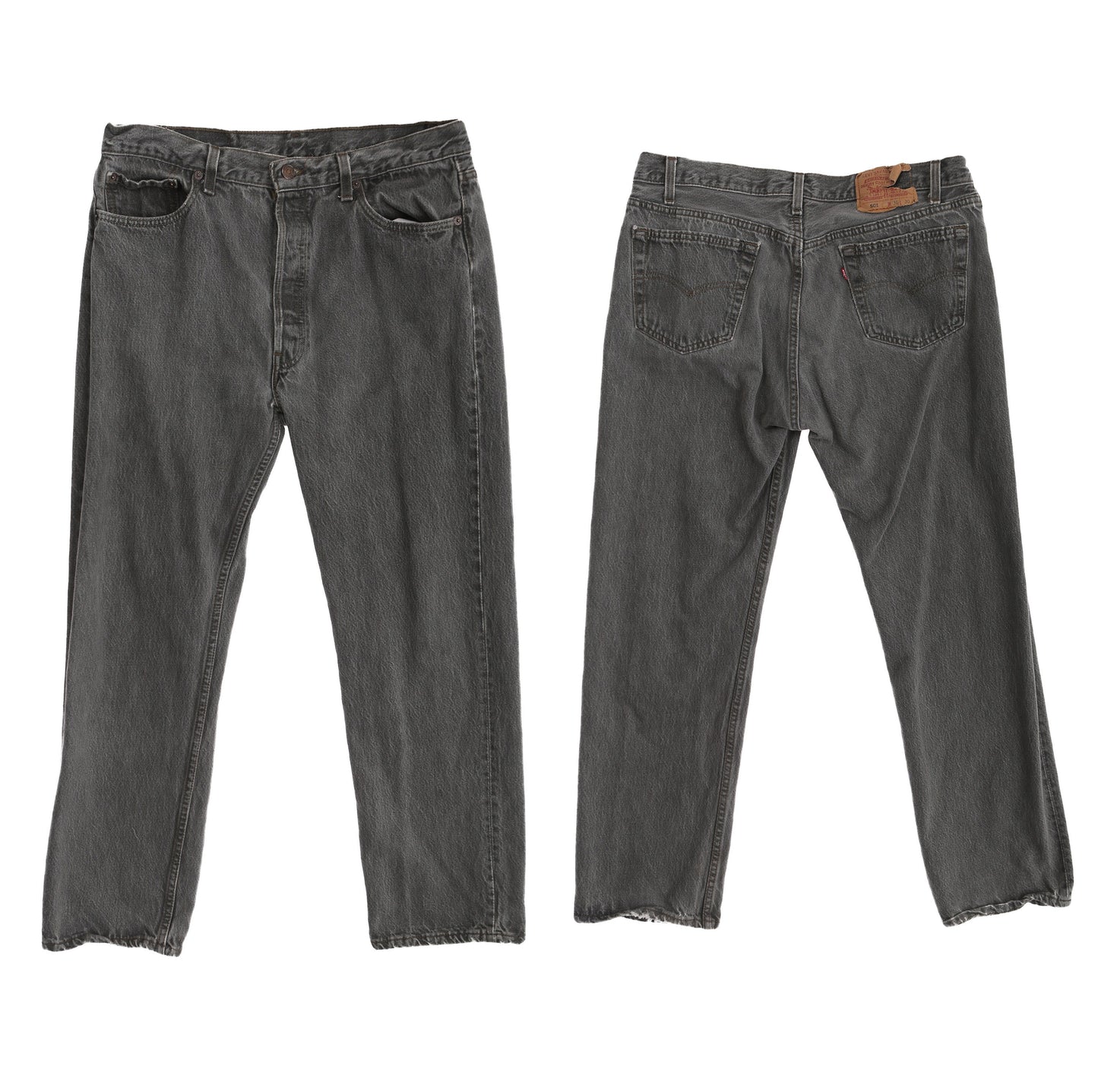 Vintage 501 Black Levi's Denim Pants / Made in USA / WPL 423 / Era 1990's - Y2K