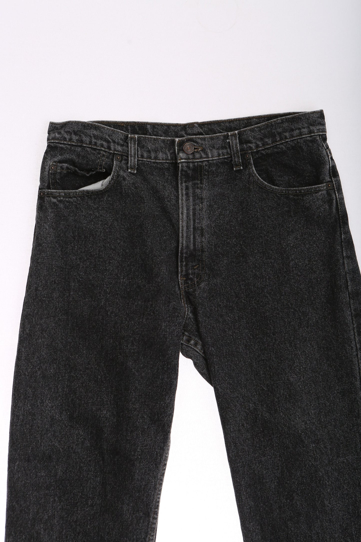 Vintage 550 Levi's Black Denim Pants / Made in USA / Ear 1980's - 1990's