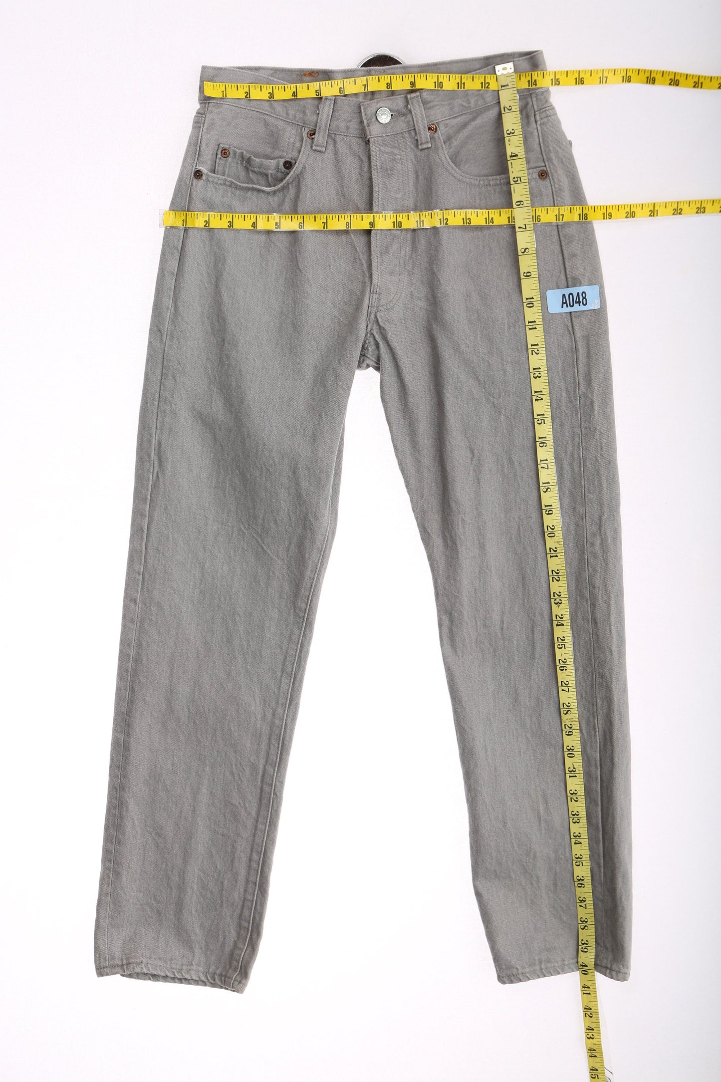 Vintage 501 Levi's Gray Denim Pants