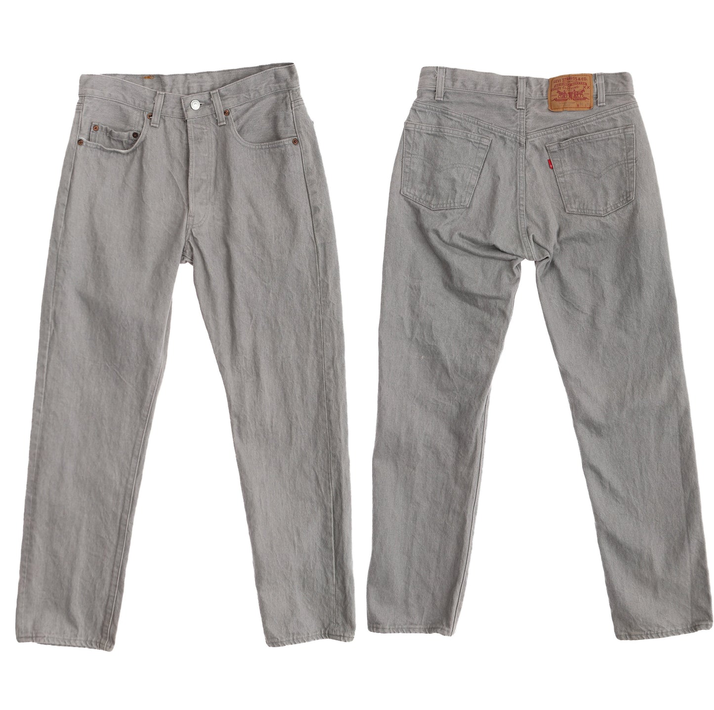 Vintage 501 Levi's Gray Denim Pants