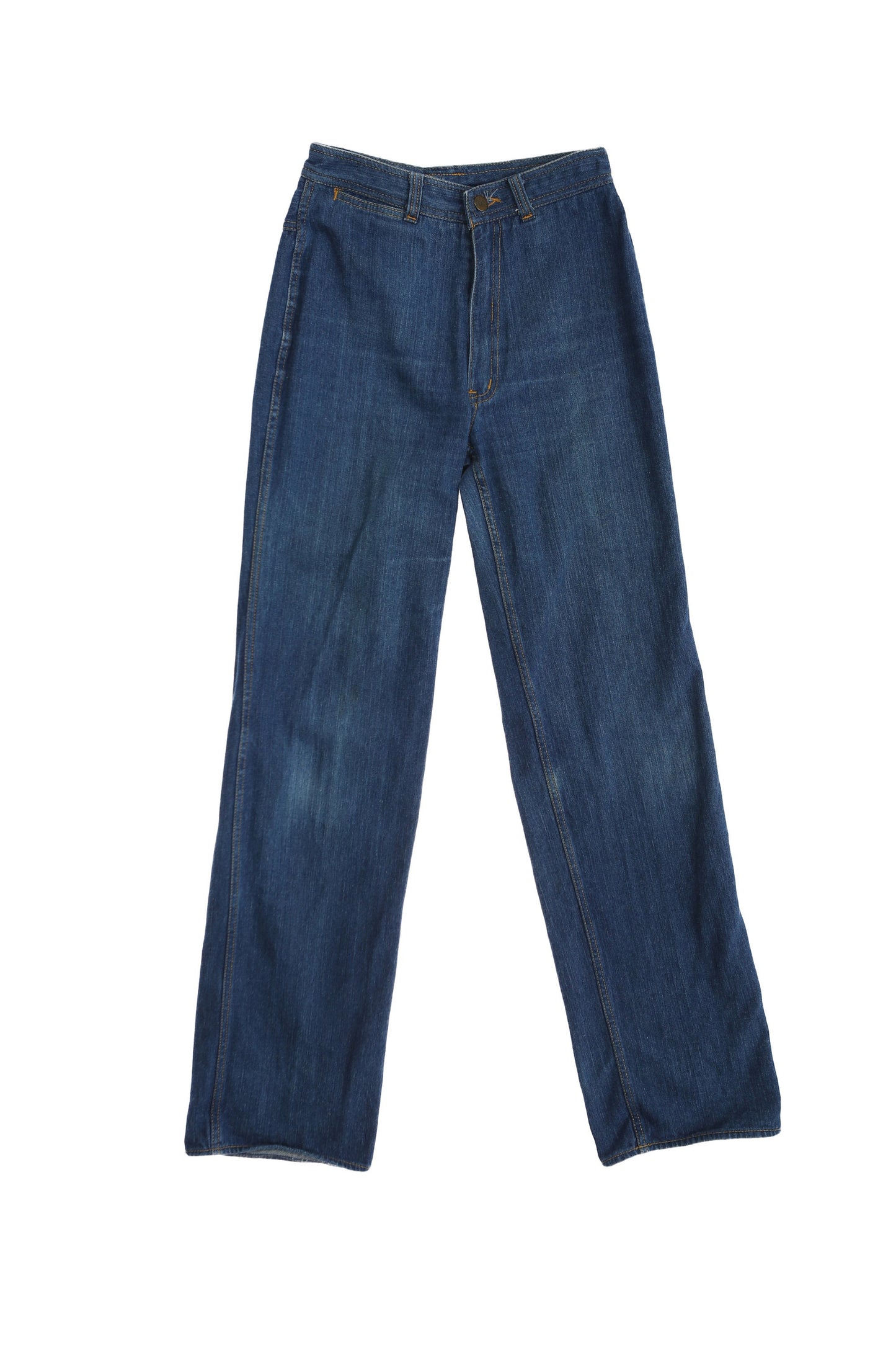 70s Women Blue Denim Pants by BON BON