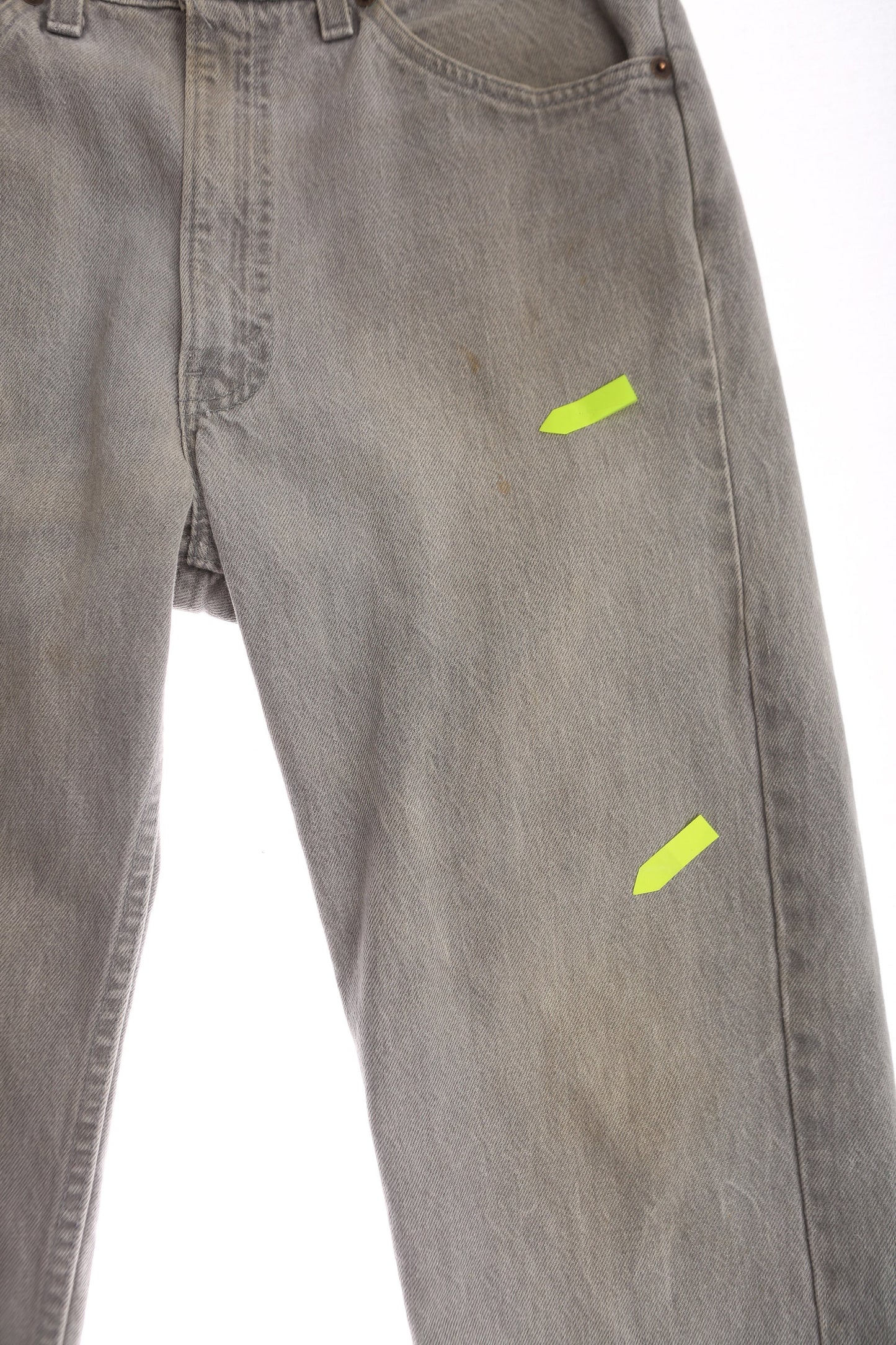 Vintage 505 Gray Levi's Jeans / Era 1980's - 1990's