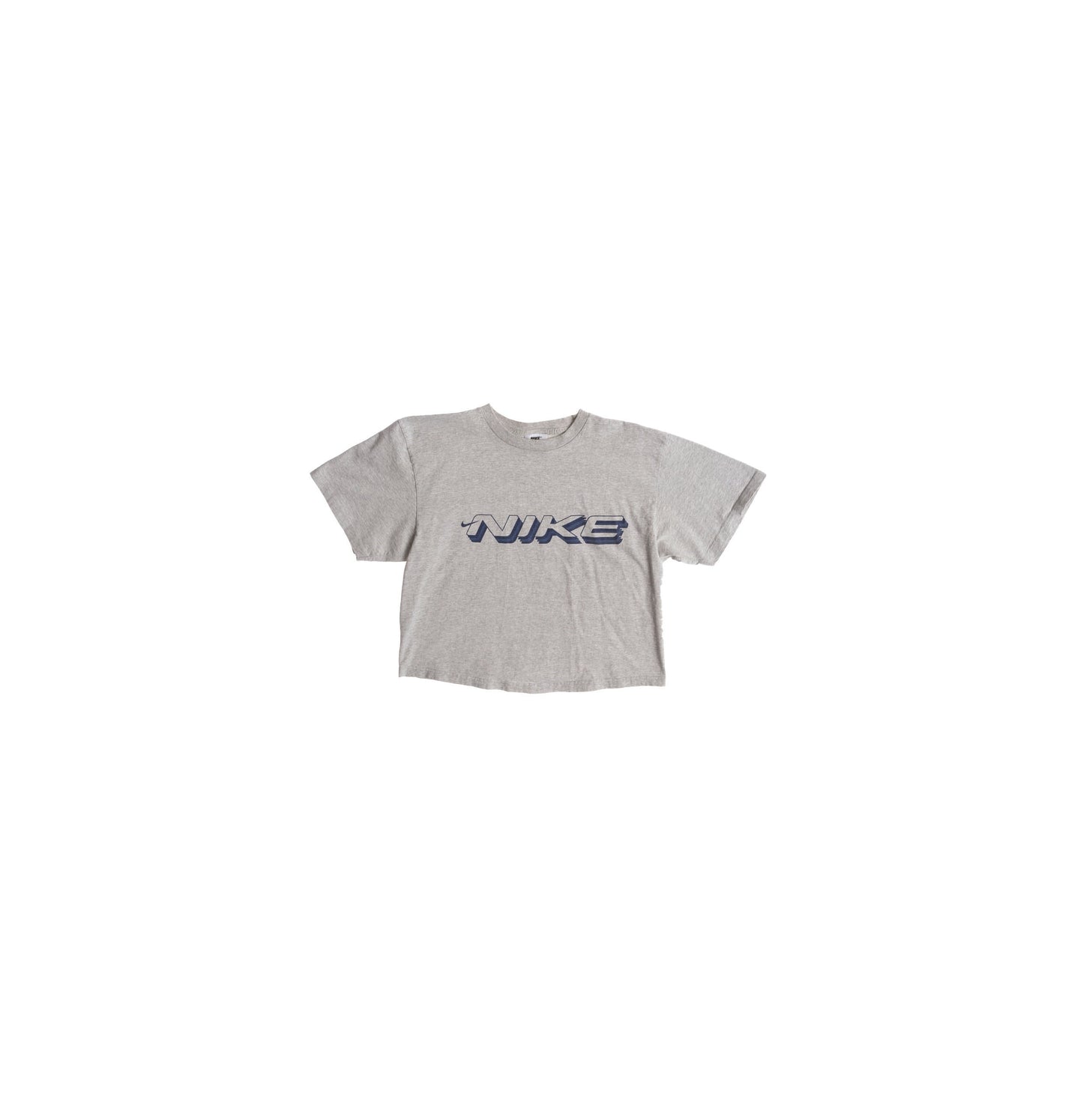 Nike Gray Cropped T-shirt