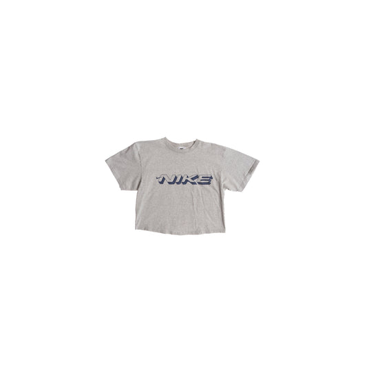 Nike Gray Cropped T-shirt