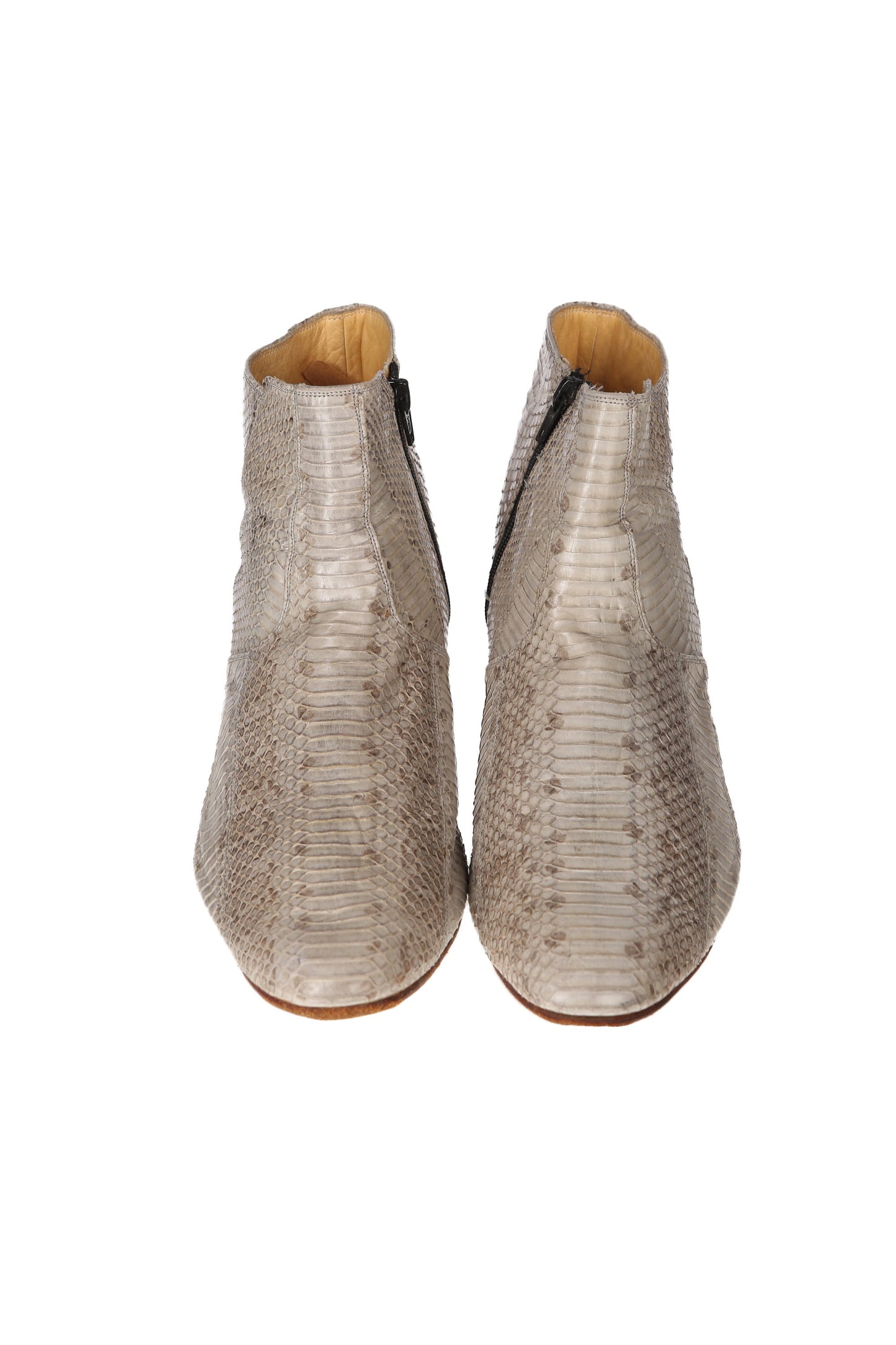 Vintage Men's Snakeskin Mod Boots / Men's UK Size 47 D / US Size 13