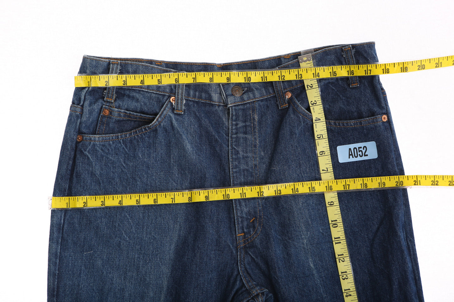 Vintage Levi's Jeans / 517 / Orange Tab / Dark Blue Wash / Era 70s - 80s