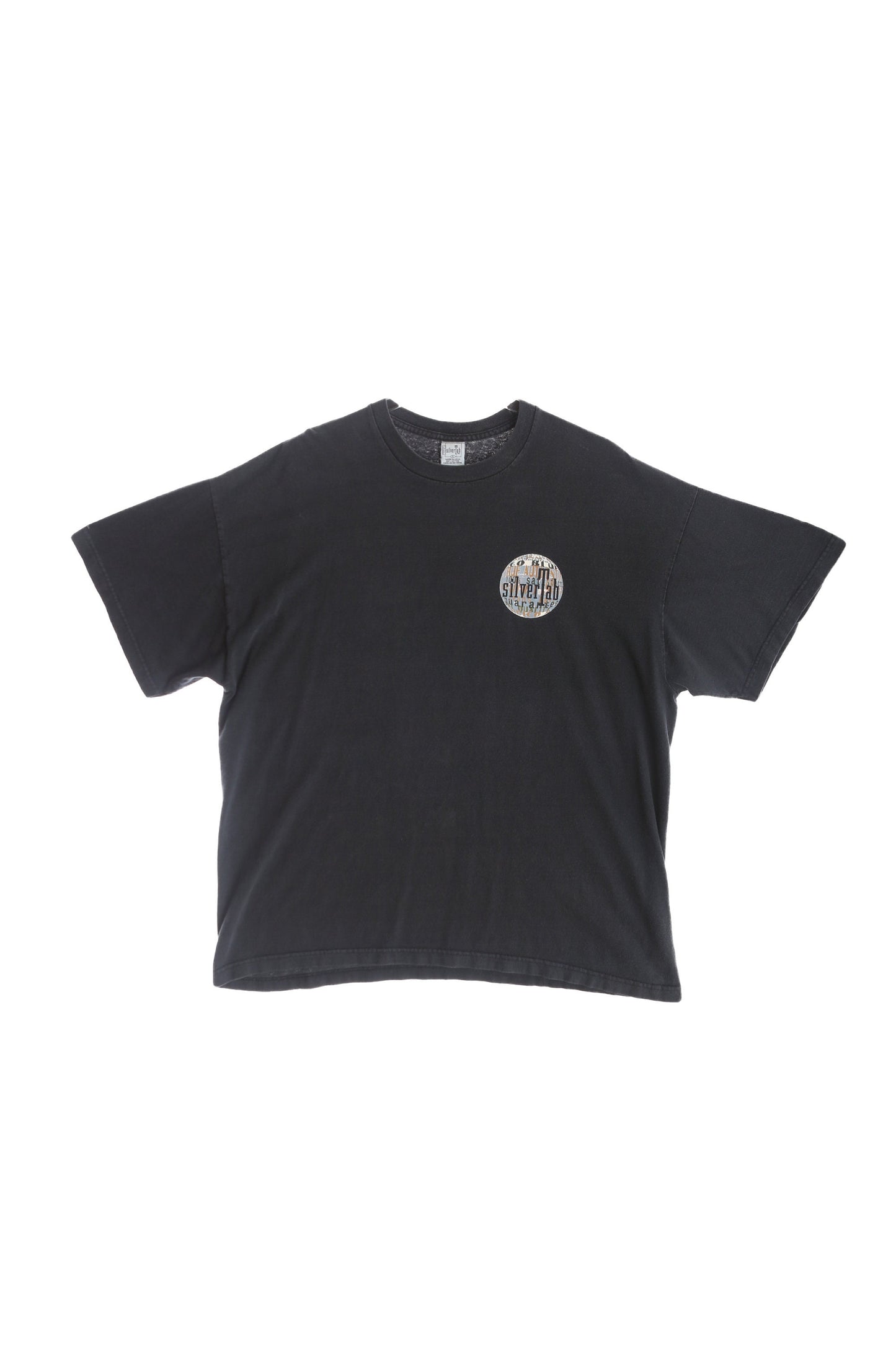 Vintage Silver Tab Levi's Black Graphic T-shirt / Made in USA